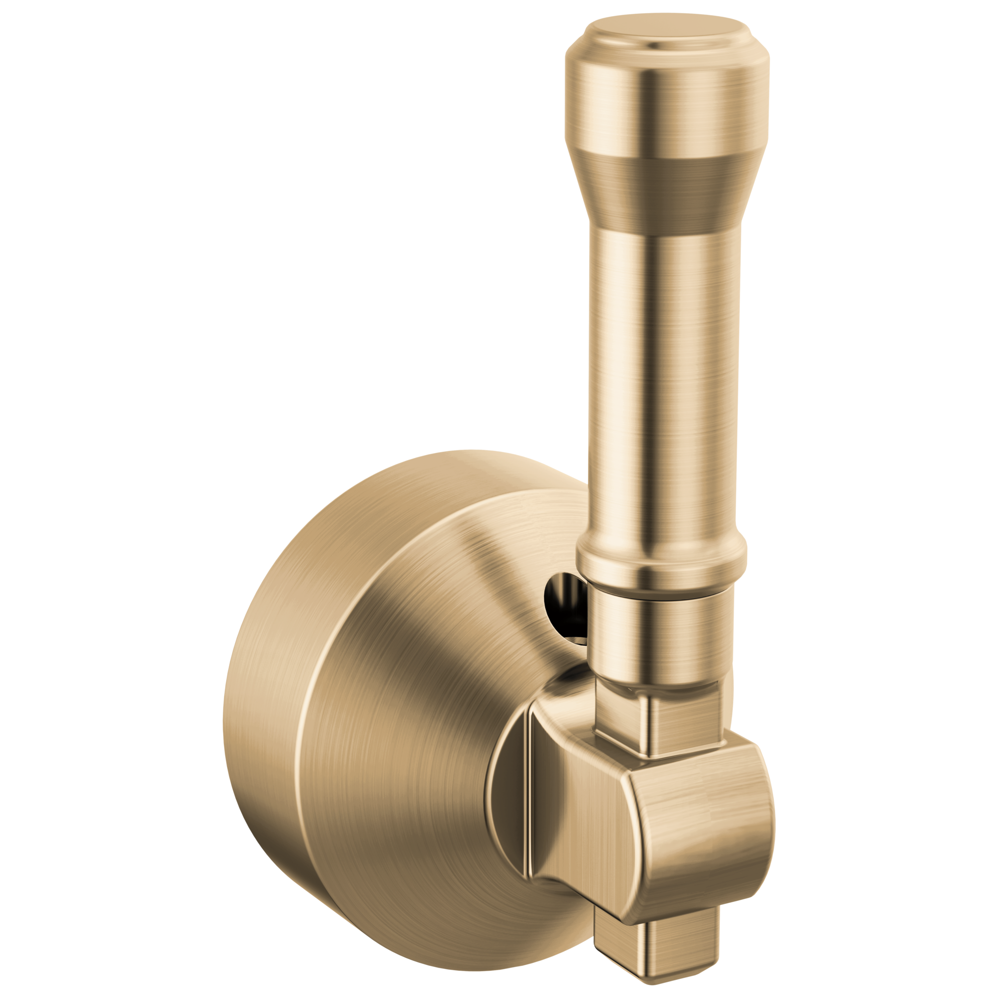 BroderickE Free Standing Tub Filler Handle Kit-Lever - Lumicoat Champagne Bronze