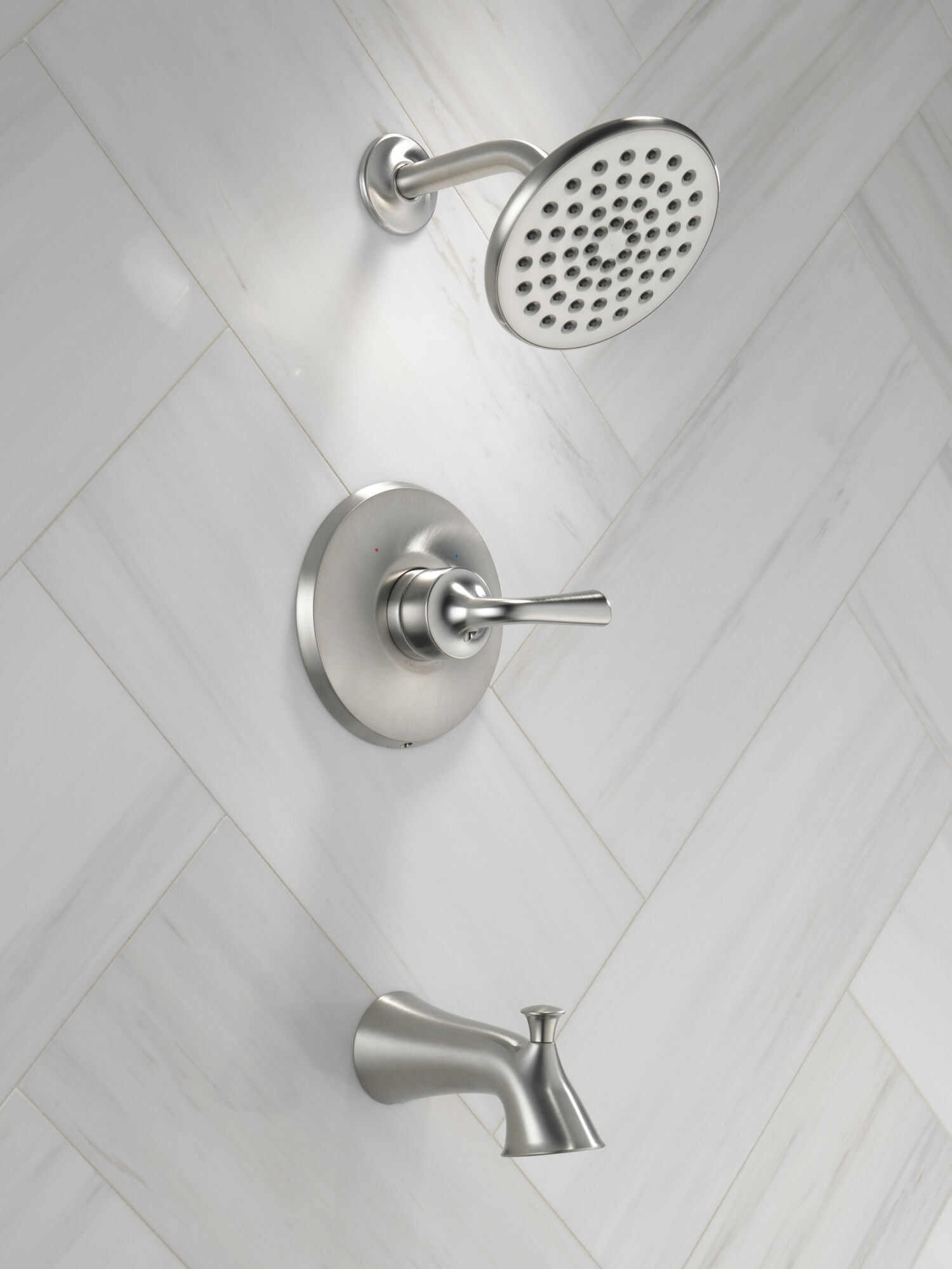 Monitor 14 Series Tub & Shower Trim in Stainless T14433-SS | Delta