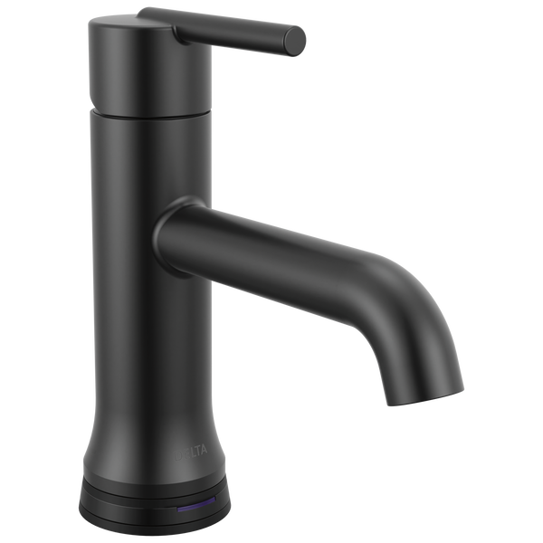 Touch2O Bathroom Faucet with Touchless Technology in Matte Black