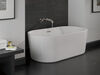 60 in. x 30 in. Freestanding Tub with Center Drain