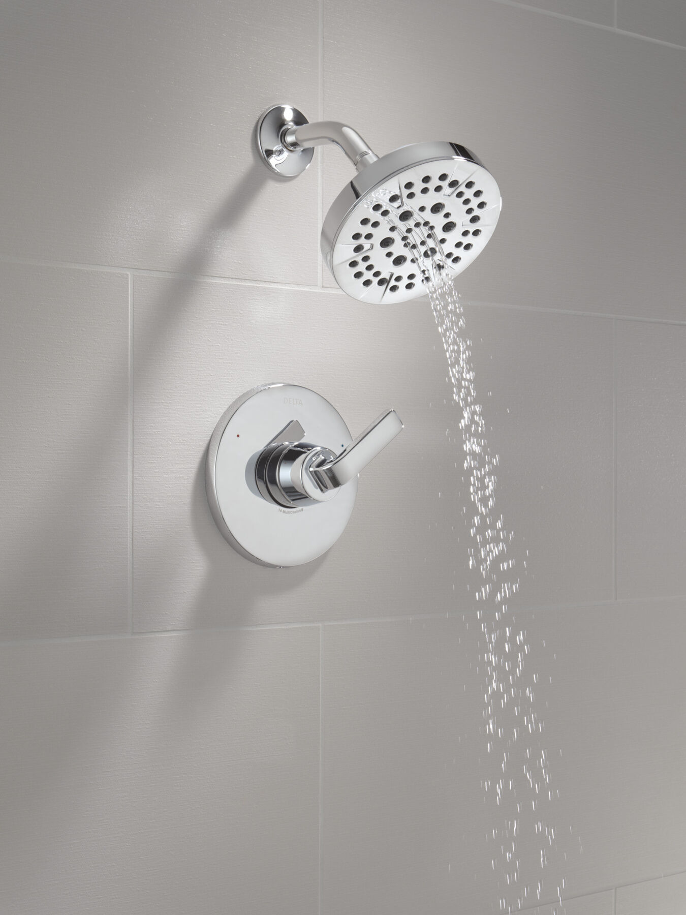 Widespread Lavatory Faucet with 14 Series Shower Trim and Bathroom Accessories Bundle