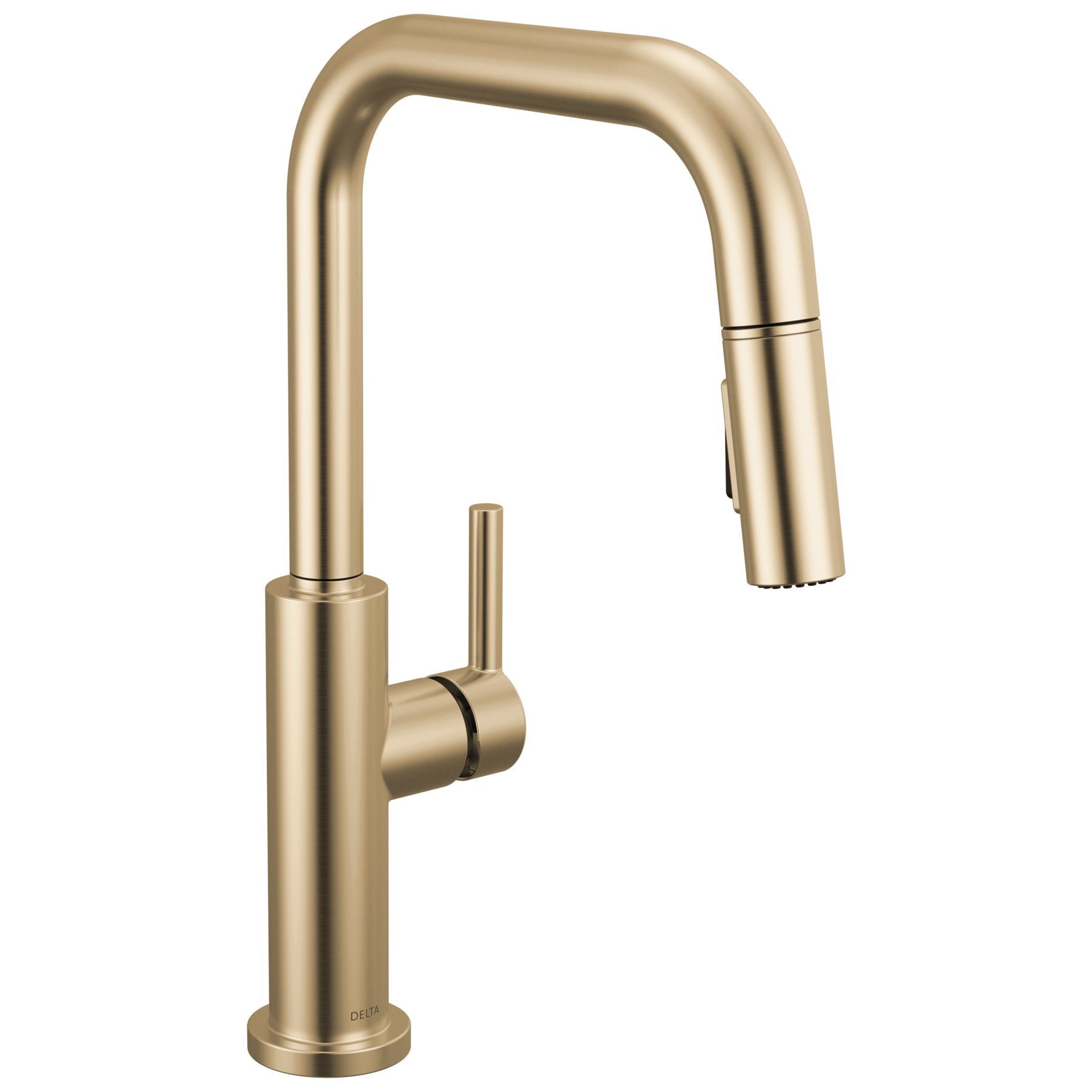 Single Handle Pull-Down Kitchen Faucet in Champagne Bronze 19868LF