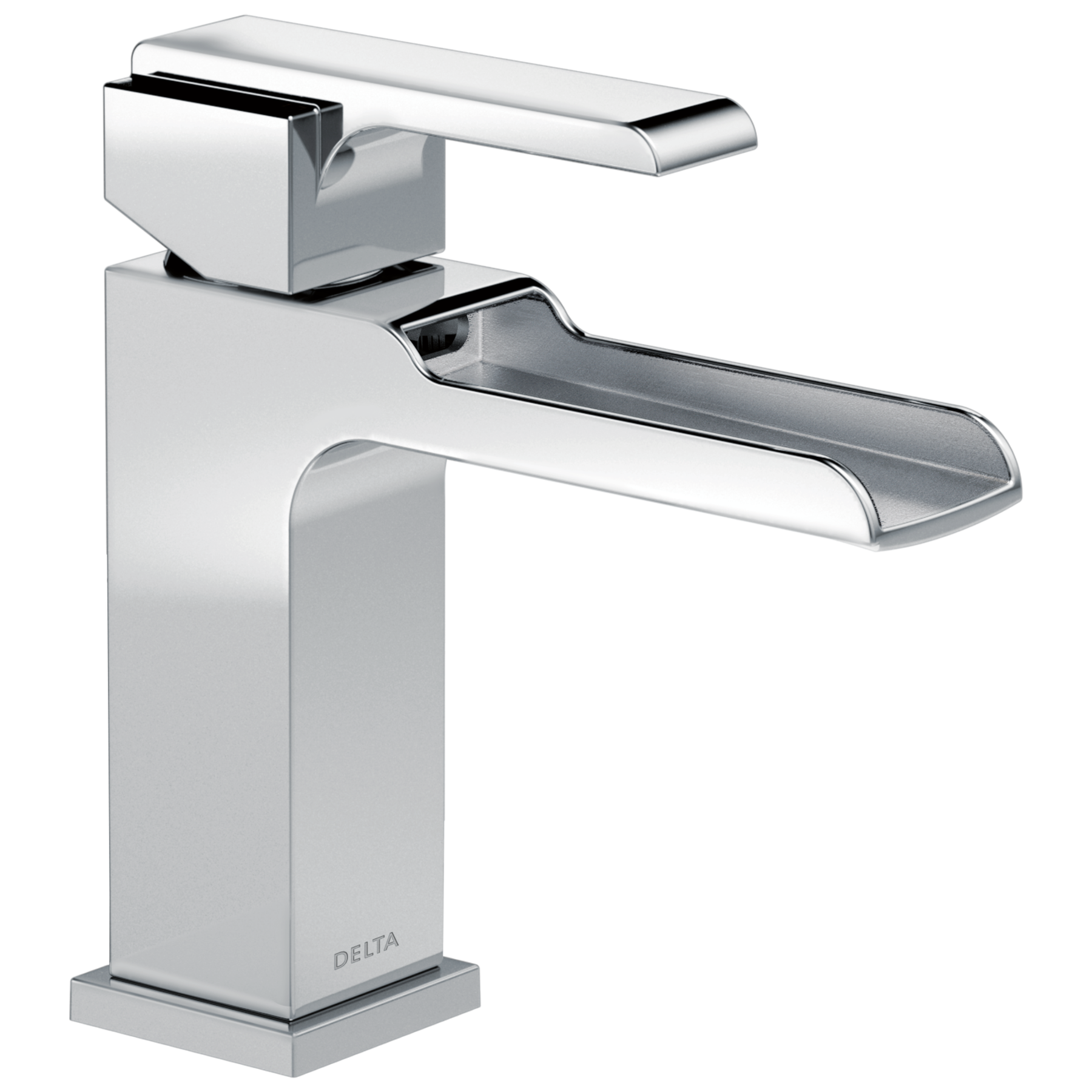 i♡ Single Handle Channel Bathroom Faucet in Chrome 568LF-MPU | Delta