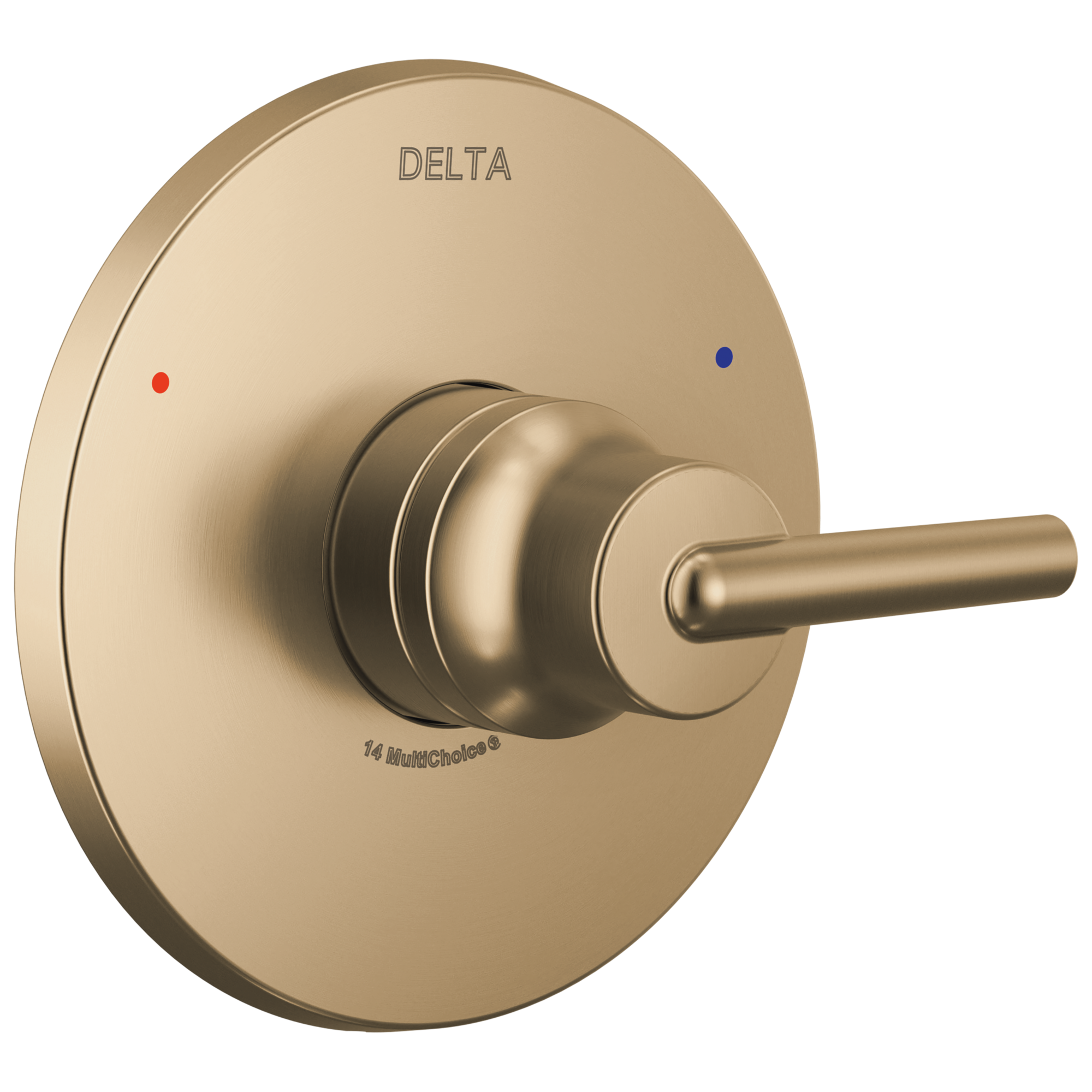 Delta Faucet Trinsic Monitor 14 Series Valve Only Trim - Champagne Bronze