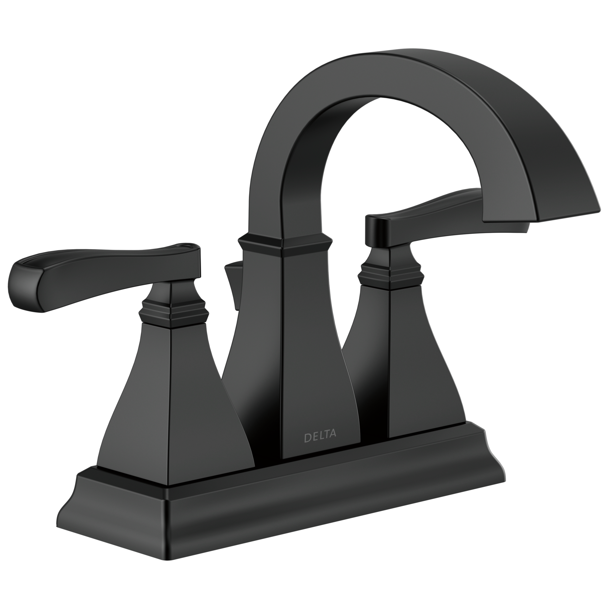 Delta Leland Waschtischarmatur – 2 Griffe, Centerset, Chrom, 1,5 GPM, Wassersparend