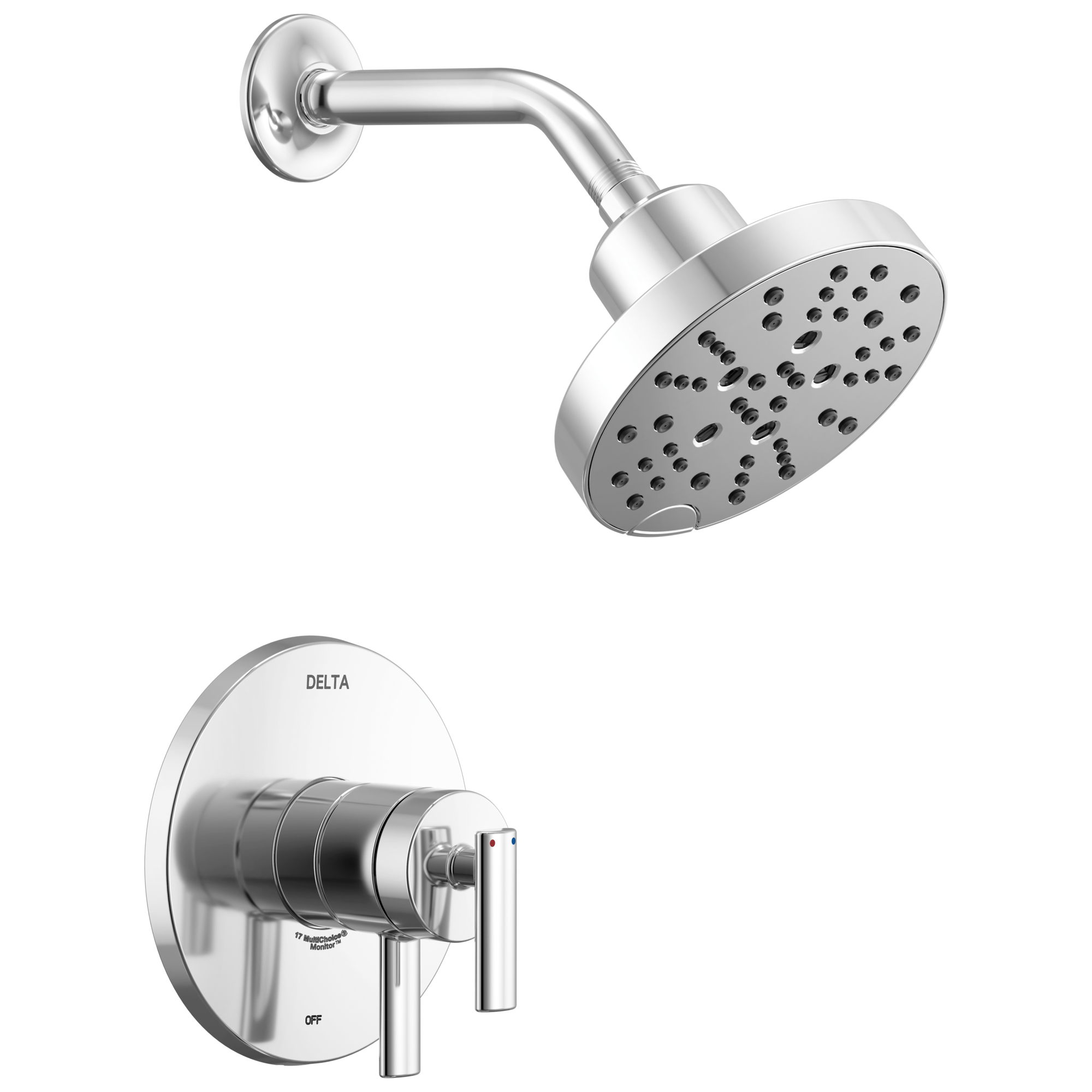 Delta Faucet Altado Monitor 17 Series Shower Trim in Chrome