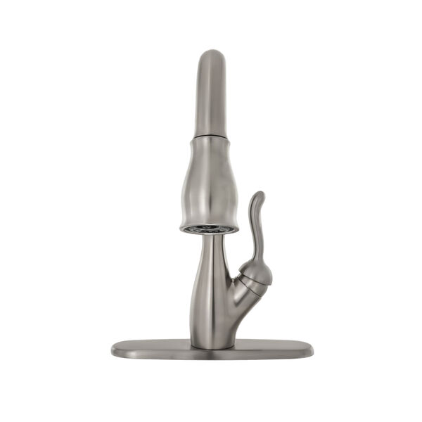 Single Handle Pull-Down Kitchen Faucet with ShieldSpray Technology in Stainless 19978Z-SS-DST | Delta Faucet Single Handle Pull-Down Kitchen Faucet with ShieldSpray Technology in Stainless 19978Z-SS-DST | Delta Faucet