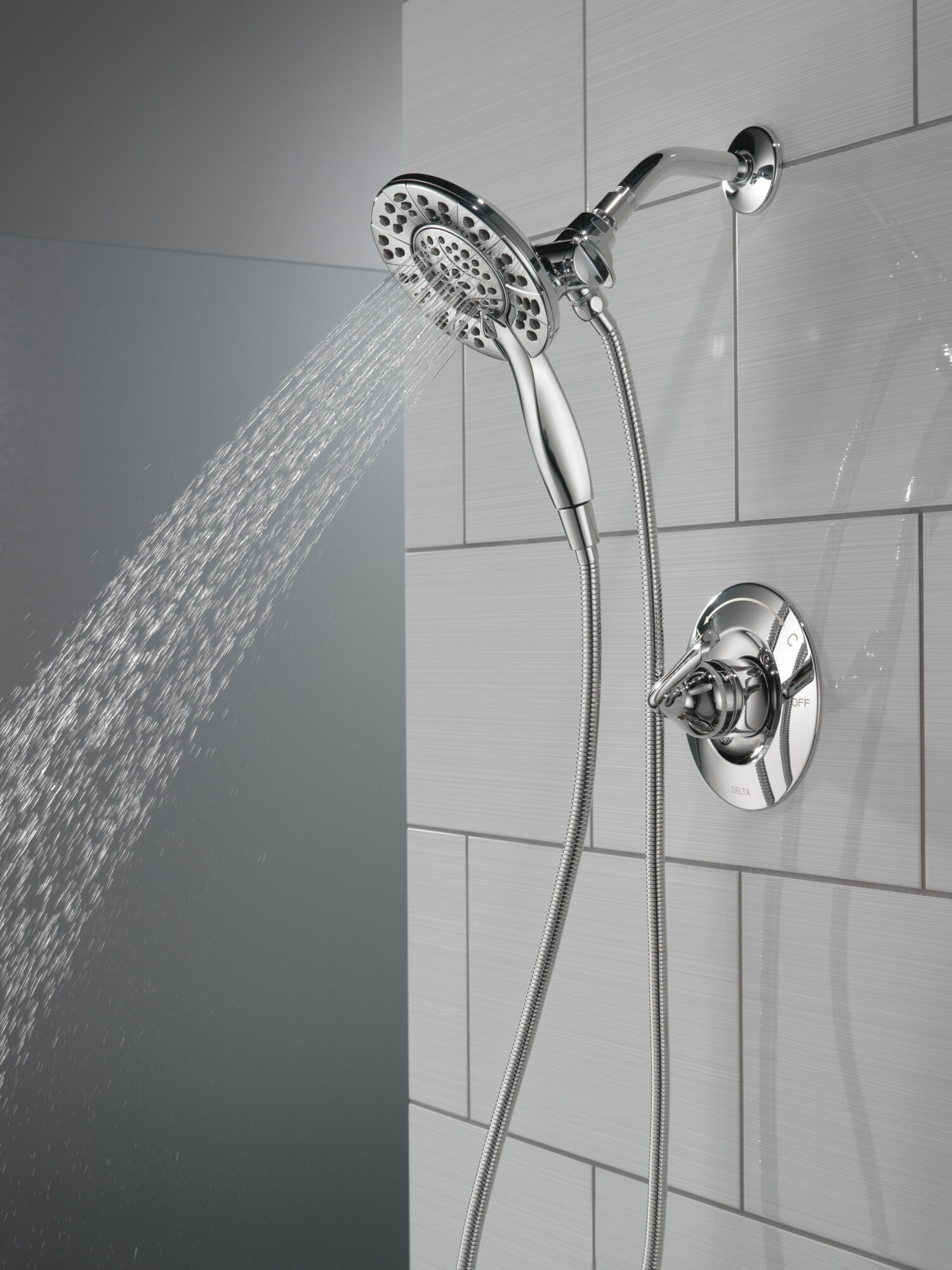 Shower Rough & Trim 1L 14S (Recertified) in Chrome 142840-I-R