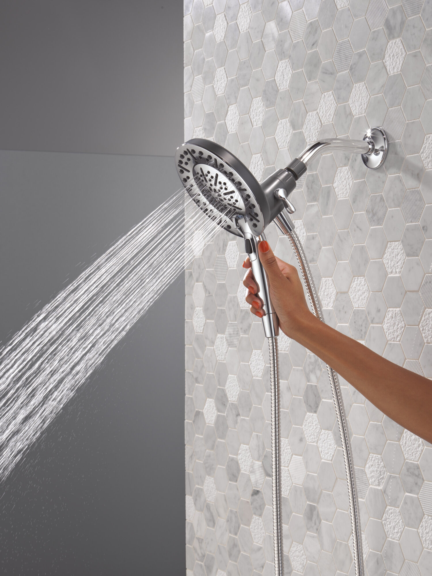 In2ition® 5-Setting Two-in-One Shower in Chrome 75578D | Delta Faucet