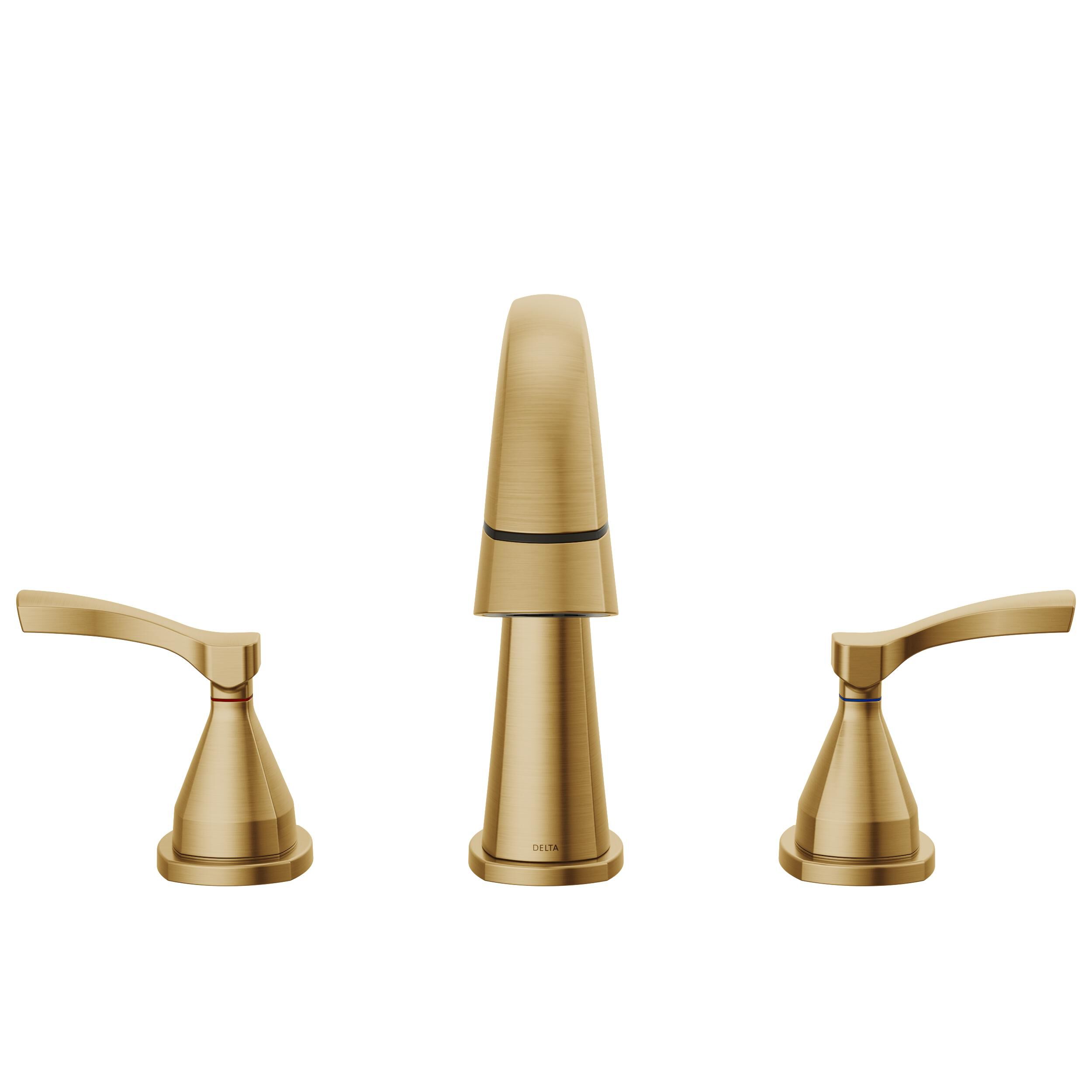 Delta Faucet 357756-CZMPU-DST 蛇口 幅広 シャンパンブロンズ