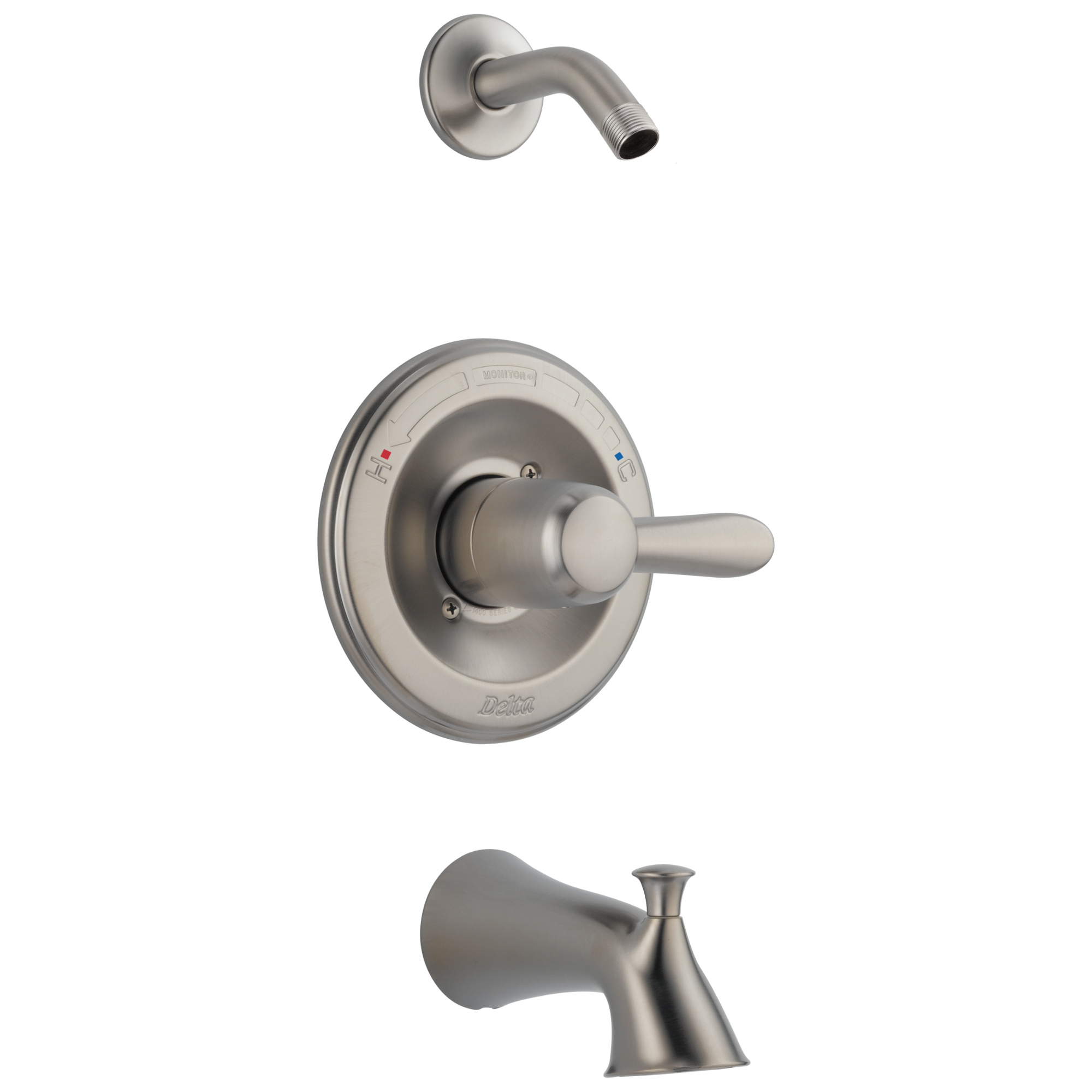 Delta Faucet Lahara Monitor 14 Series Tub & Shower - Less Head in Stainless