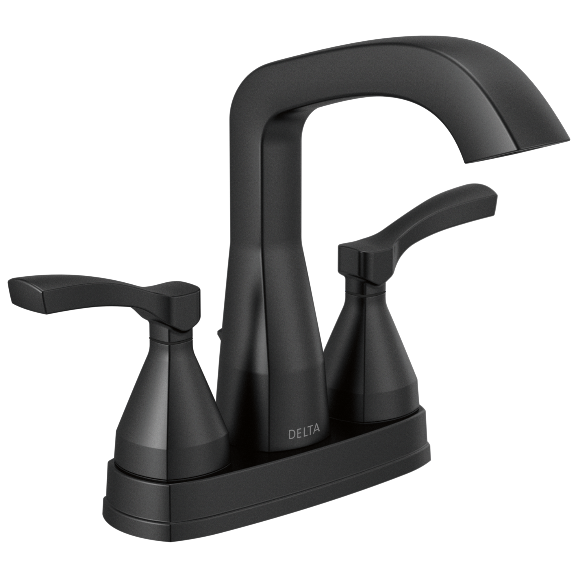 Delta Faucet Stryke Centerset Faucet - Matte Black
