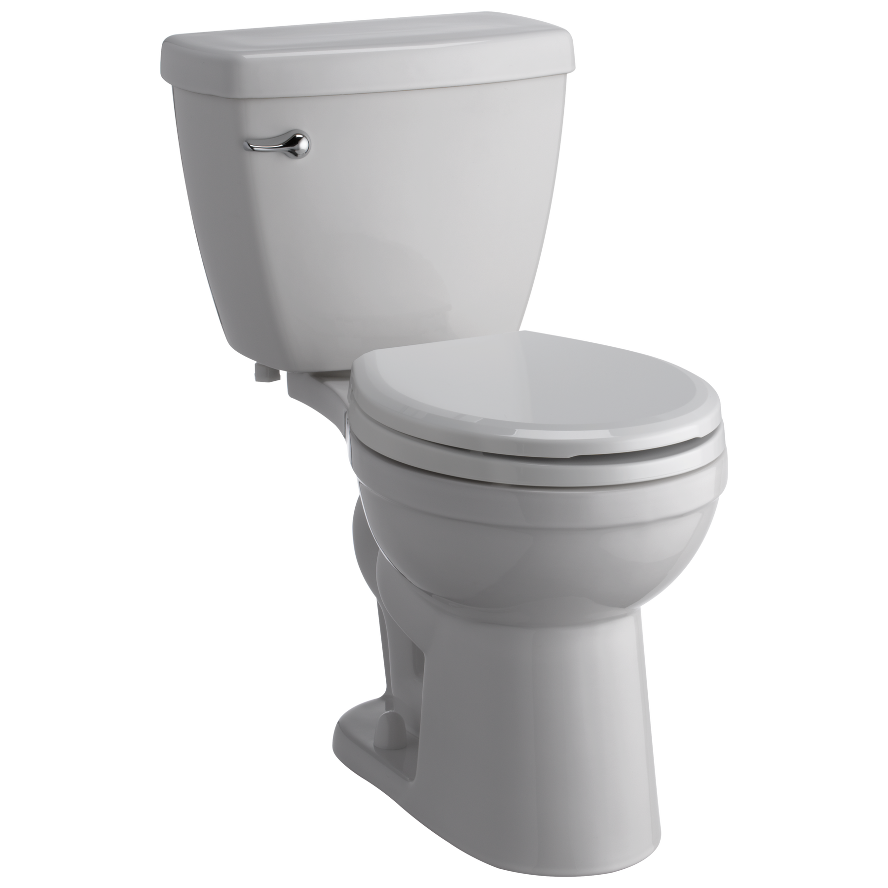 Round Front Toilet With Night Light Seat in White C01905-N-WH