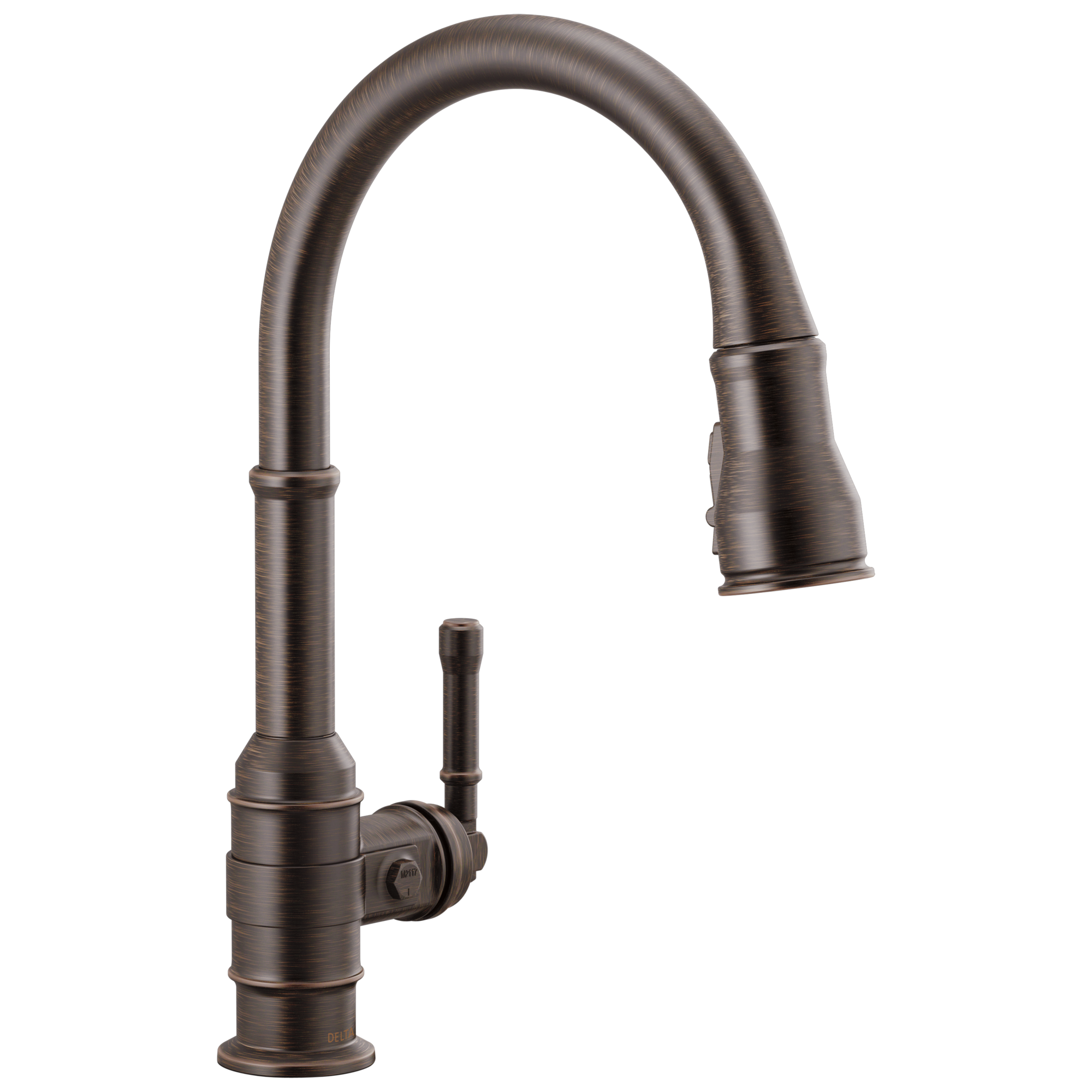 BroderickE Single Handle Pull-Down Kitchen Faucet - Venetian Bronze
