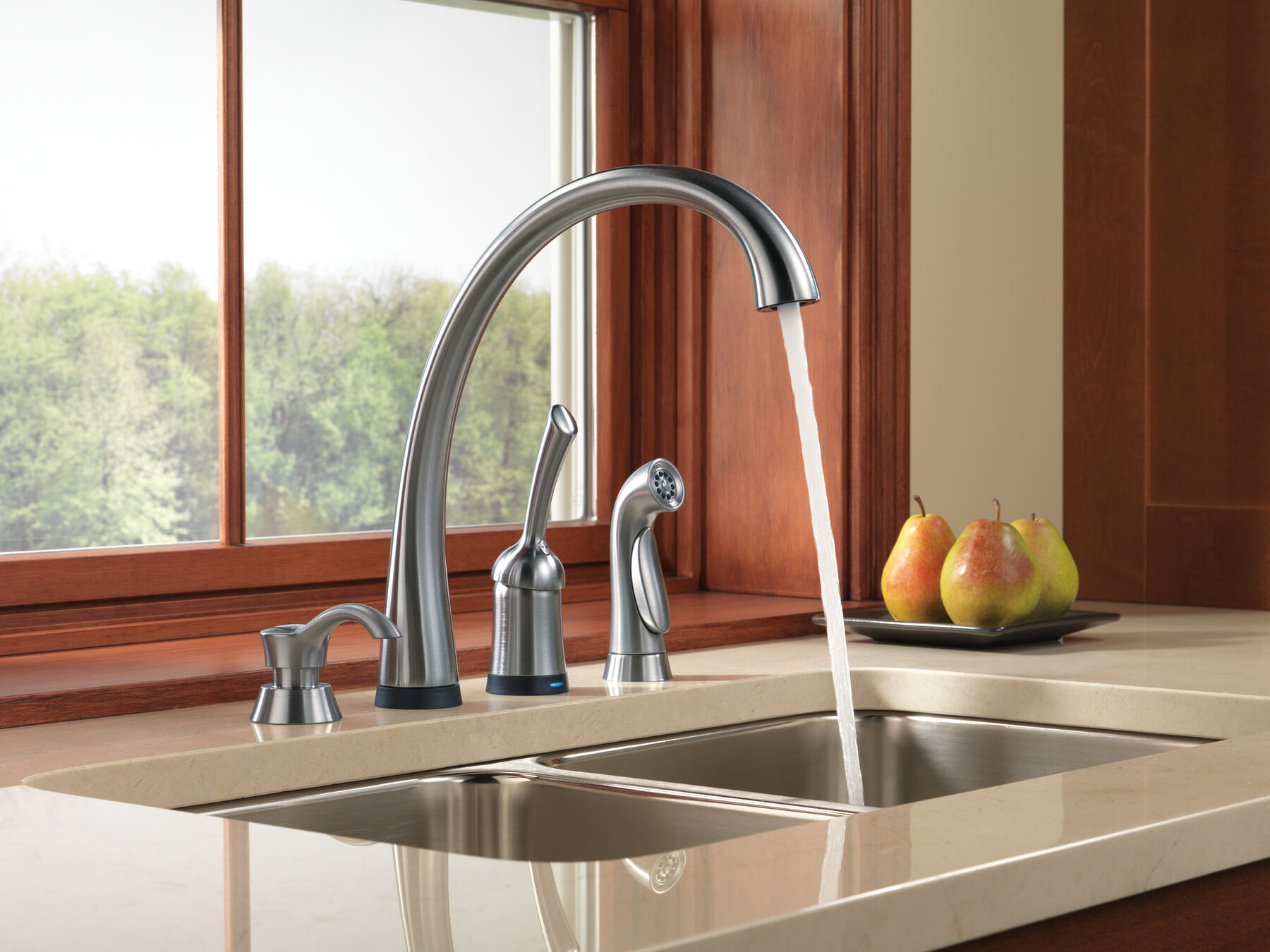 Soap / Lotion Dispenser in Arctic Stainless RP50781AR Delta Faucet