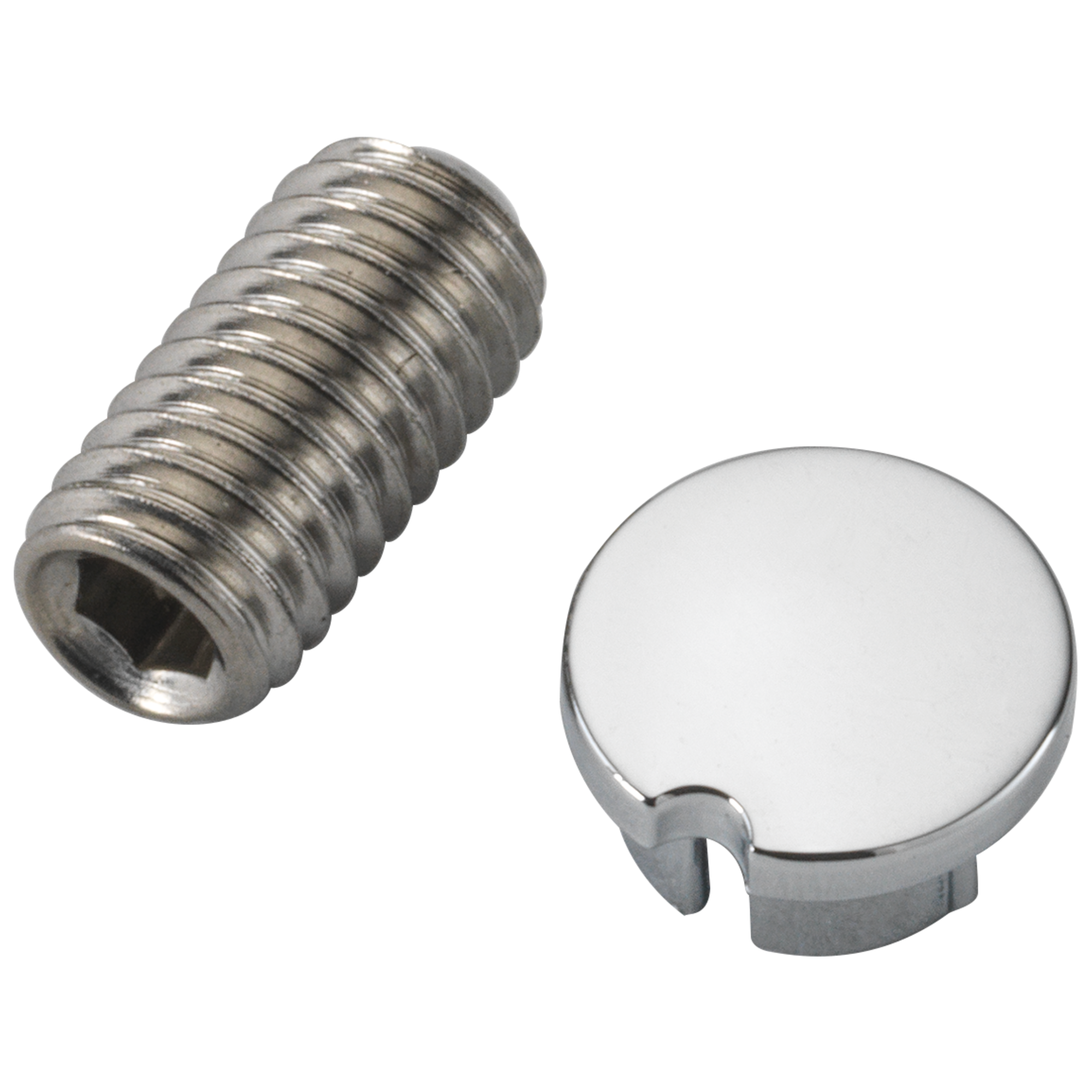 Delta Faucet CassidyE Set Screw & Button - T24 Series - Chrome