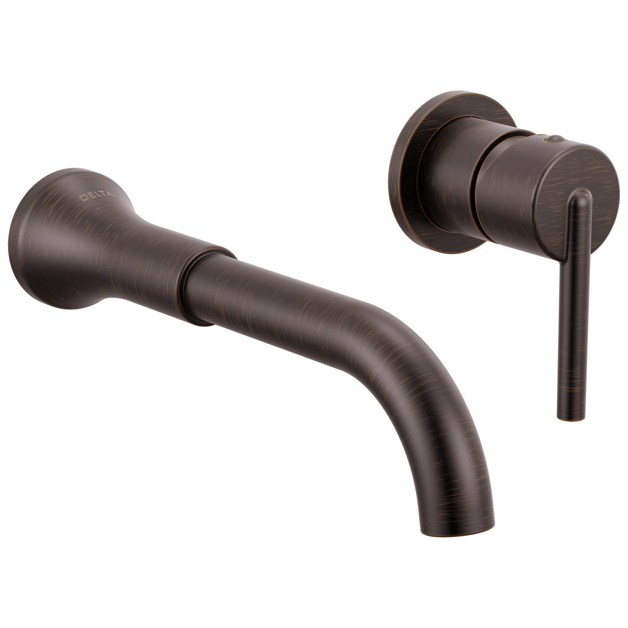 Delta Faucet Trinsic Single Handle Wall Mount Bathroom Faucet Trim - Venetian Bronze