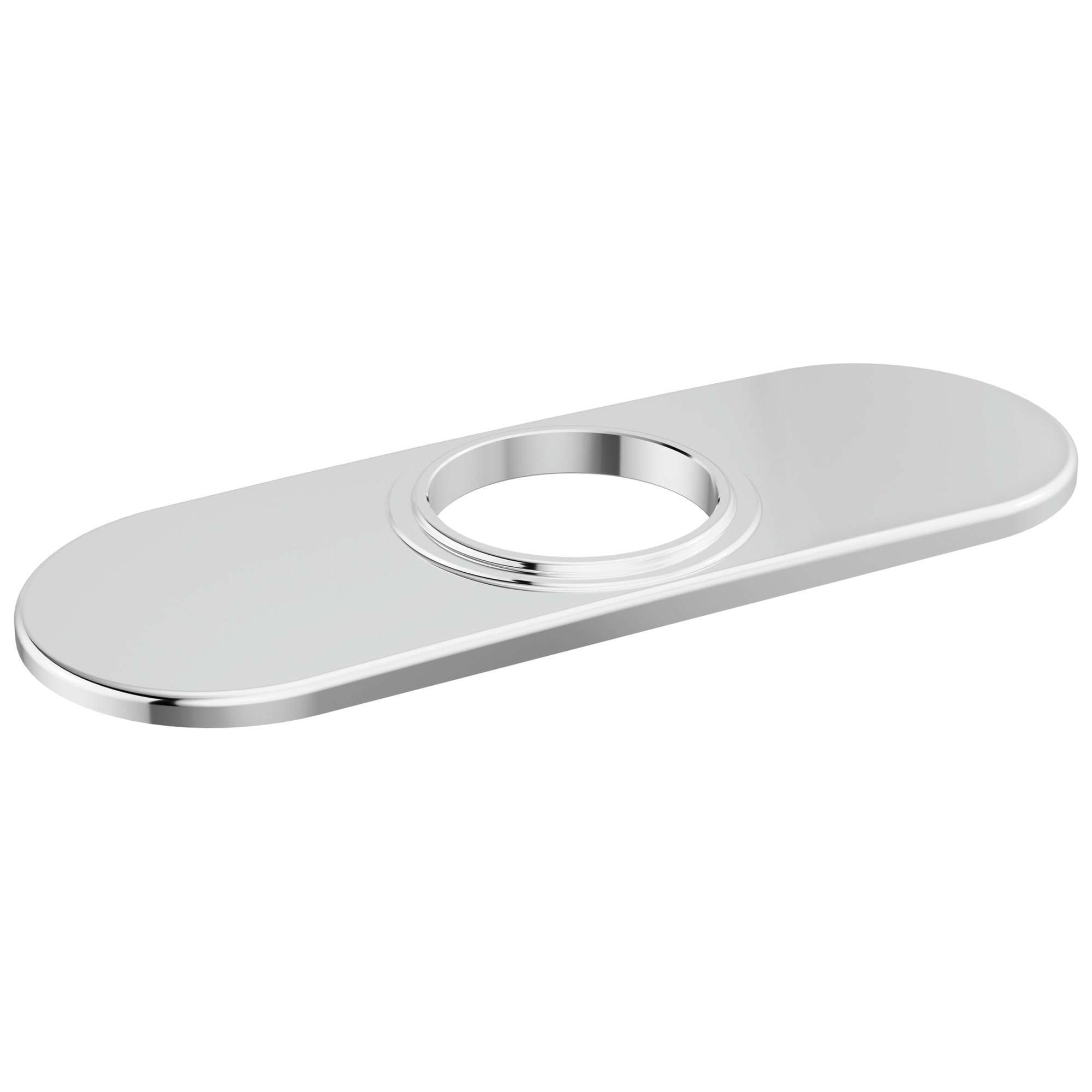 Delta Faucet Tetrae Escutcheon & Gasket - Lumicoat - Chrome