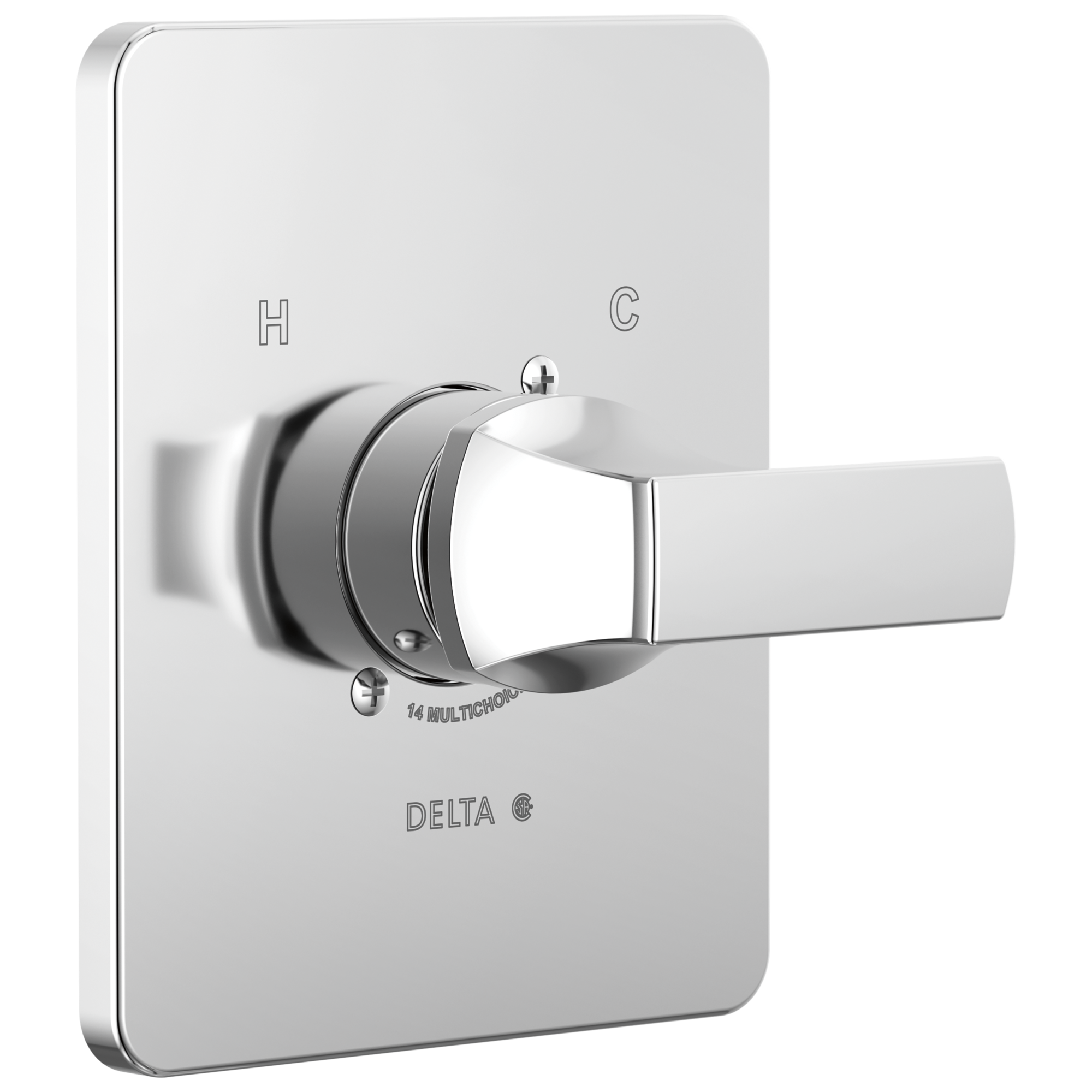 Delta Faucet VelumE Monitor 14 Series Valve Only Trim - Chrome