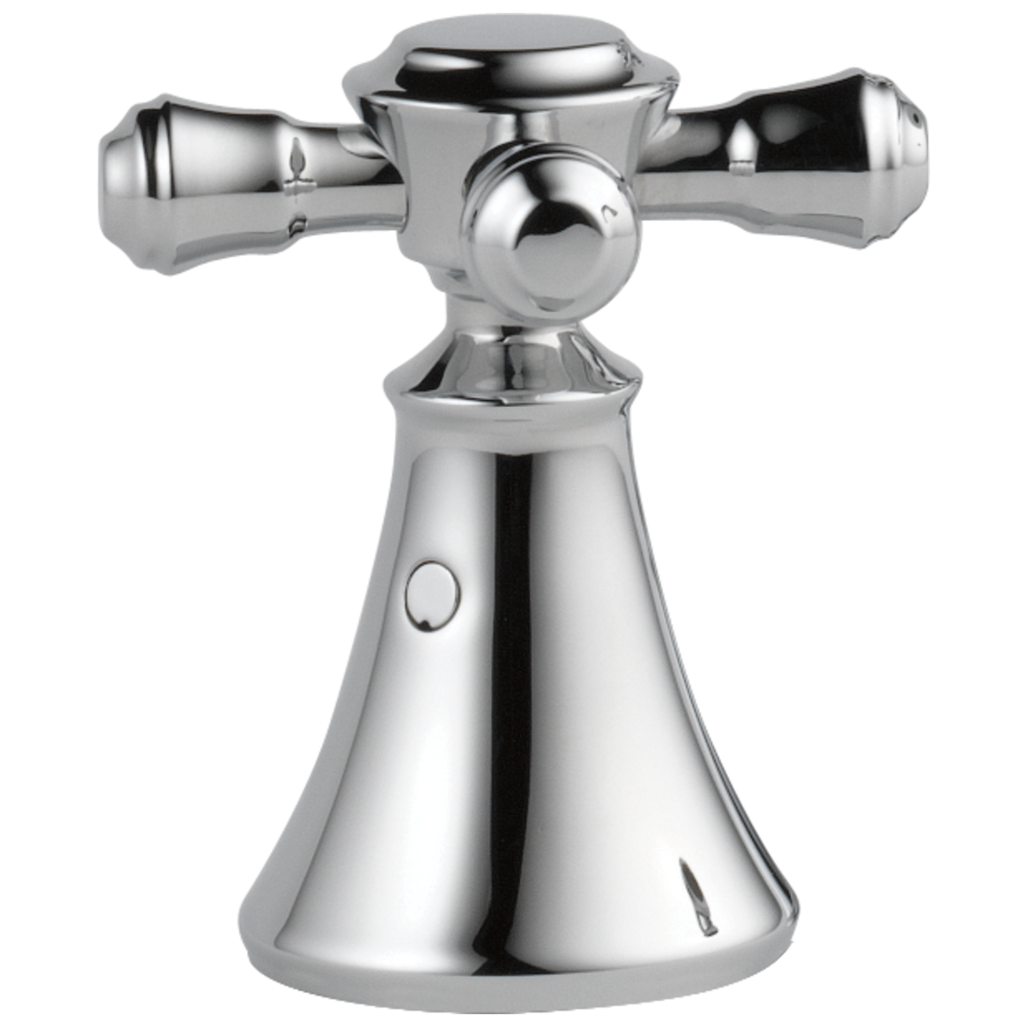 Delta Faucet Cassidy™ Metal Cross Handle - Deck Mount Bathroom & Bidet in Chrome