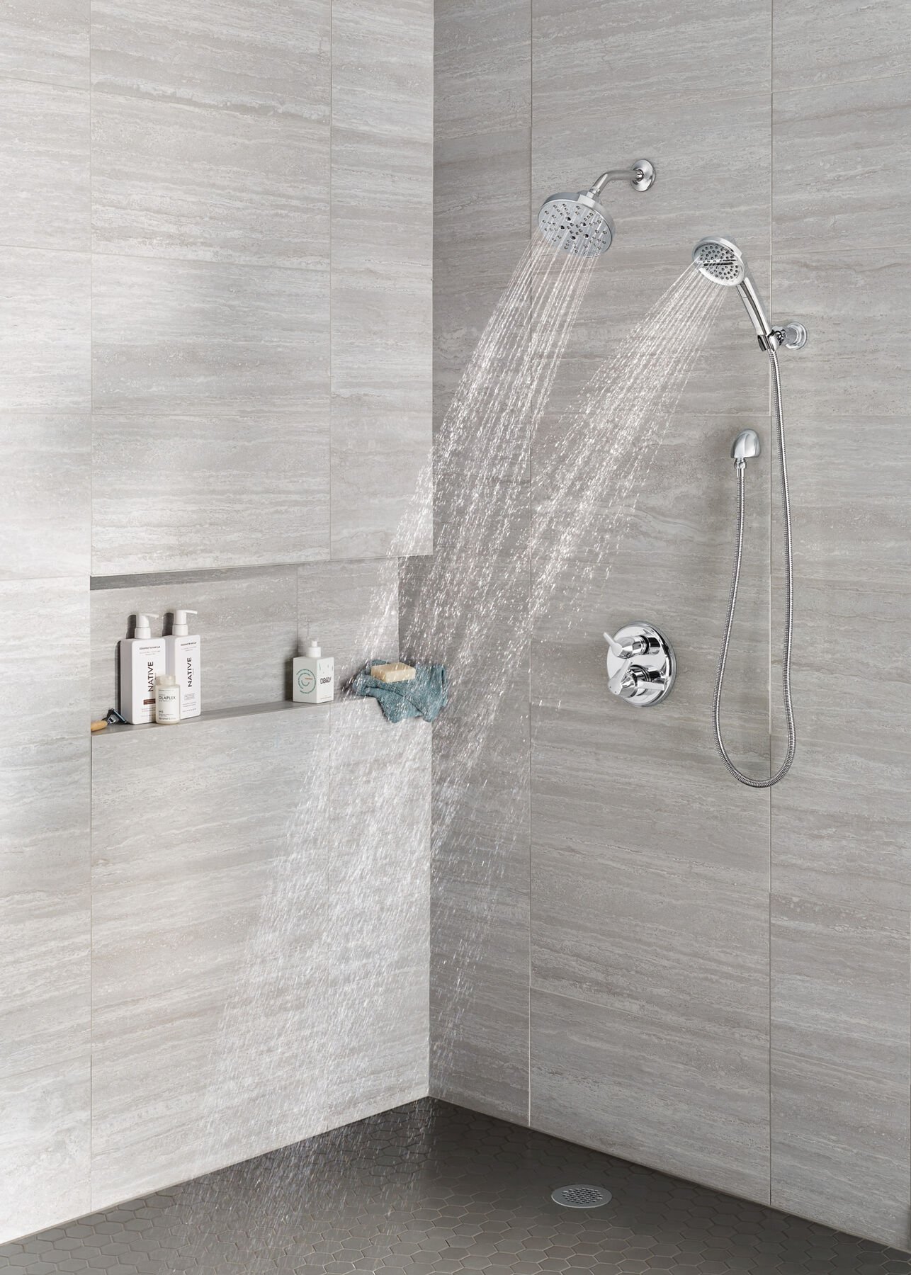 17S Integrated Diverter Trim - 3 Setting in Lumicoat® Chrome  