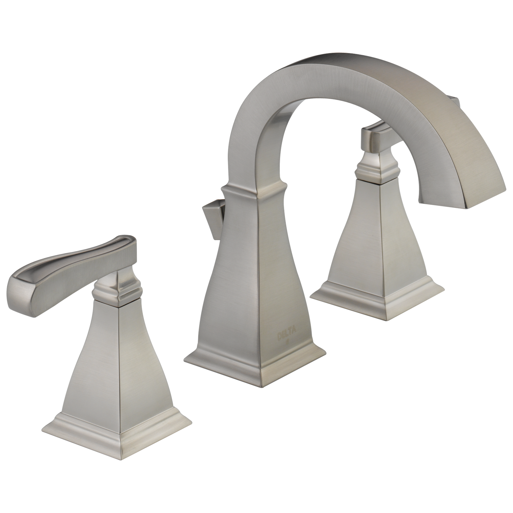 Two Handle Widespread Lavatory Faucet in Stainless 35717-SS-DST