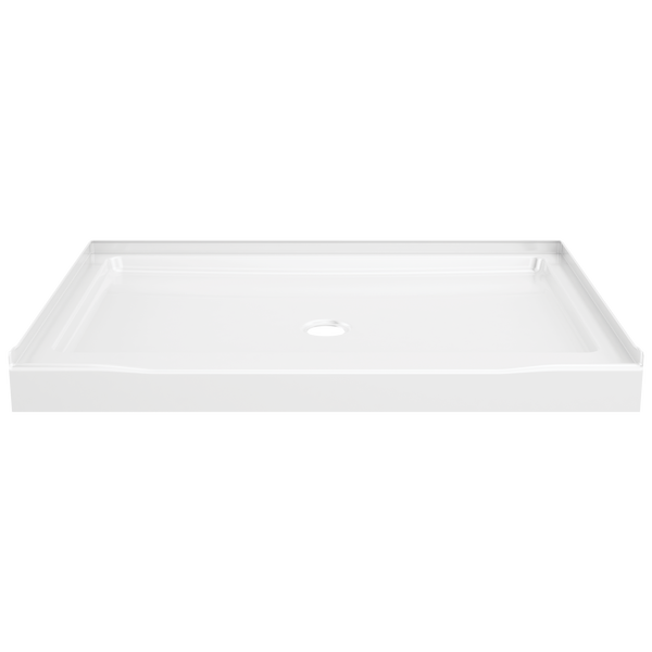EverEdge Shower Base 48x34" in High Gloss White B121374834WH Delta