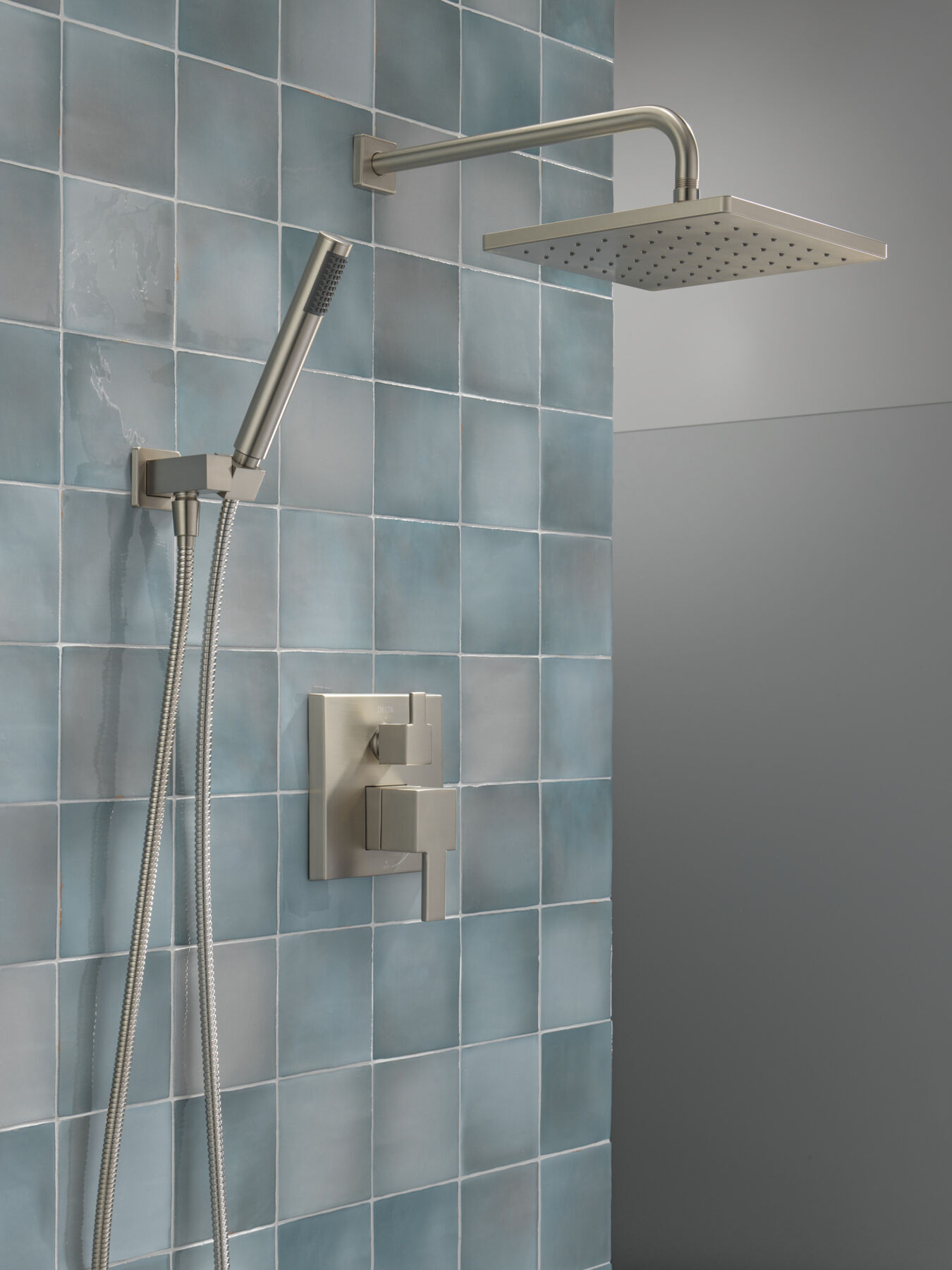 Monitor® 14 Series Shower with Raincan, Hand Shower & Rough Valve in
