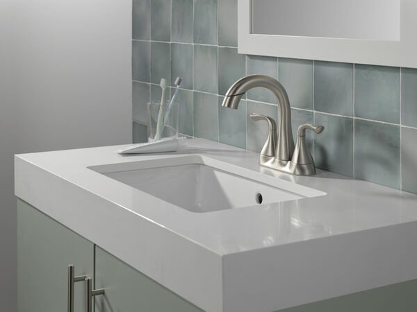 Two Handle Centerset Pull-Down Bathroom Faucet, image 7