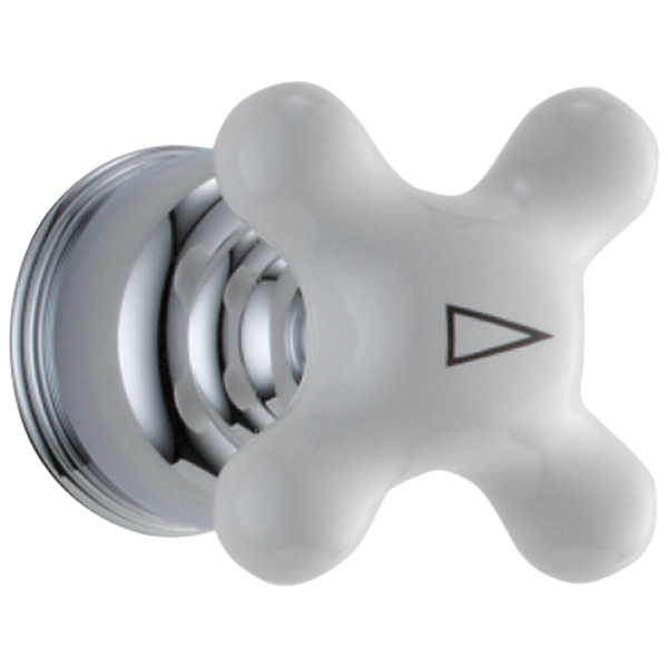 porcelain shower handle