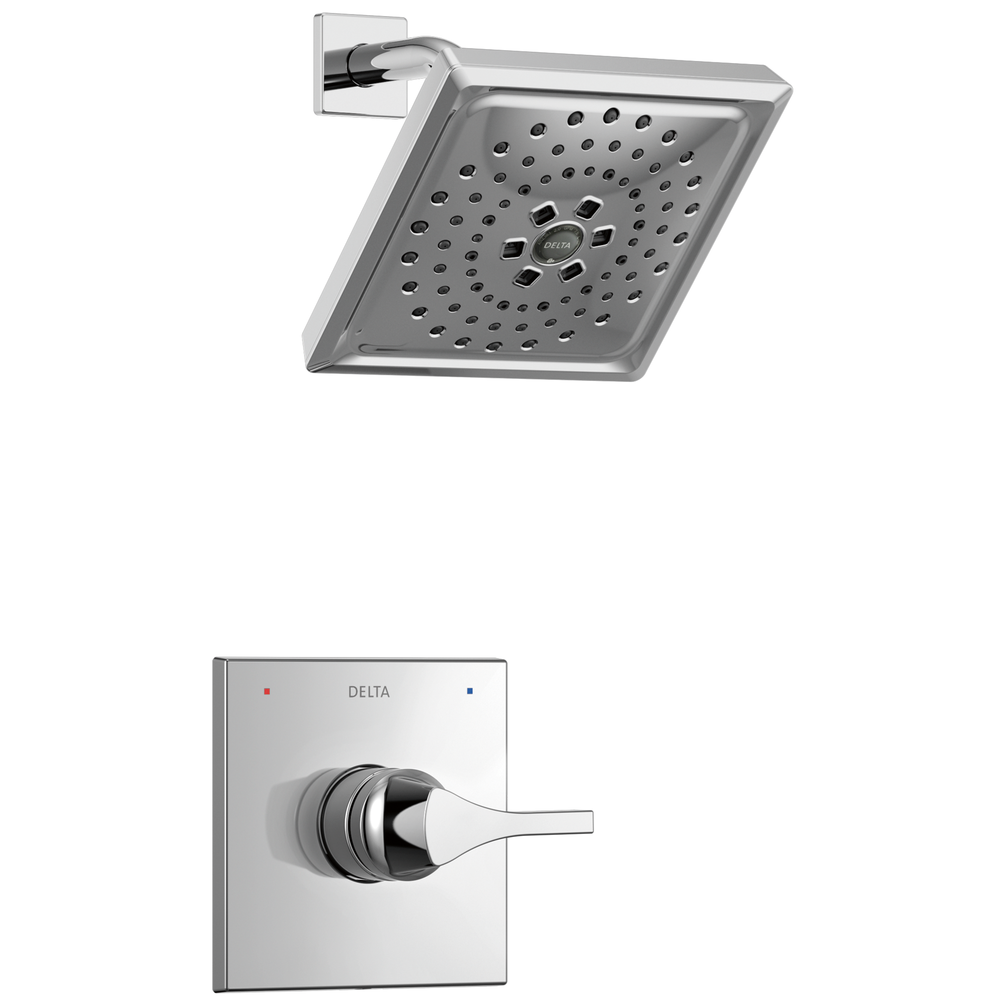 Delta Faucet Zura Monitor 14 Series H2OKineticShower Trim - Chrome