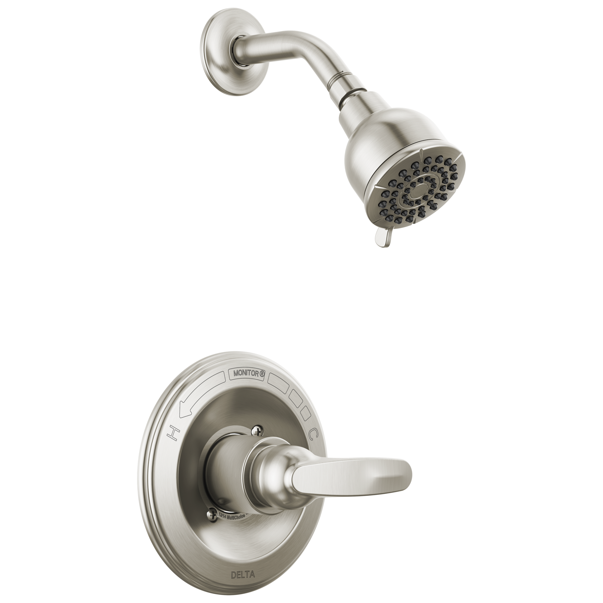 Delta Faucet Foundations Monitor 13 Series Shower Trim - Stainless