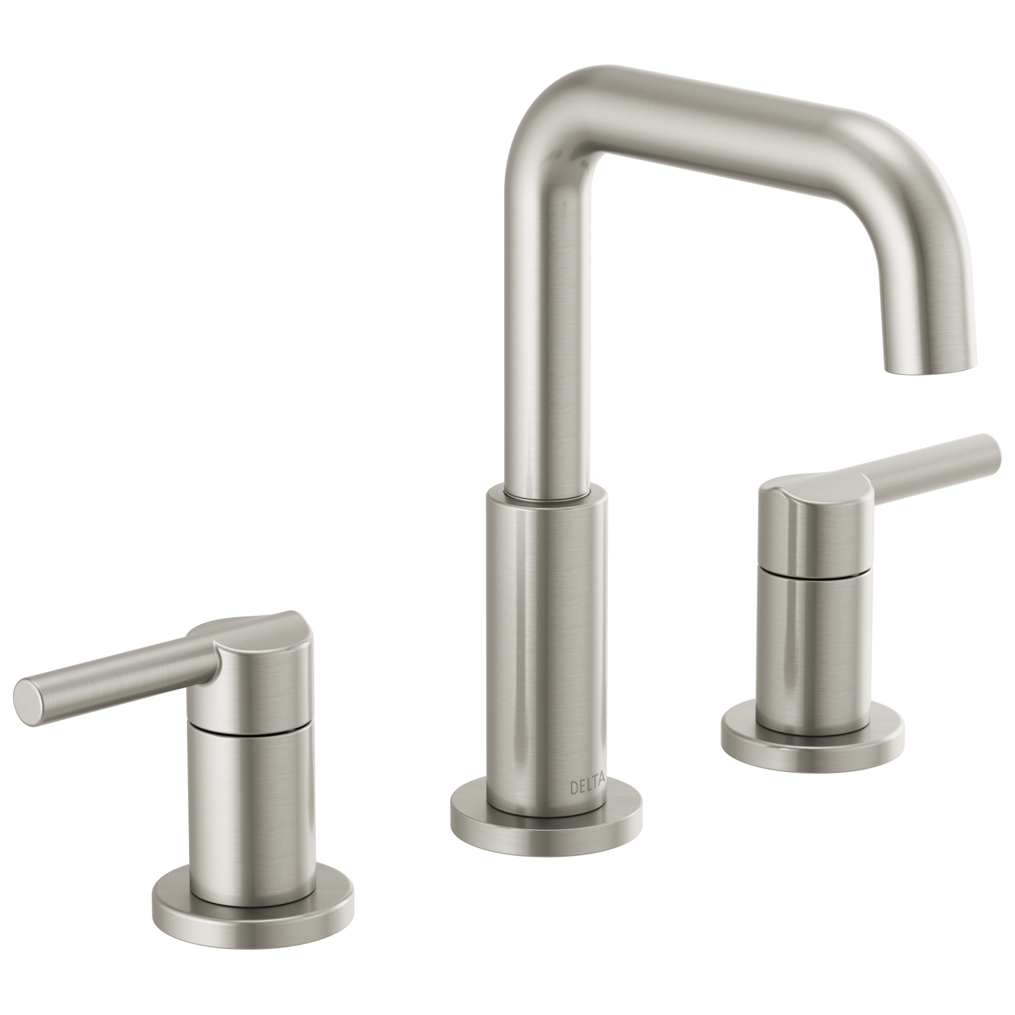 Delta Faucet NicoliE Two Handle Widespread Bathroom Faucet - Stainless