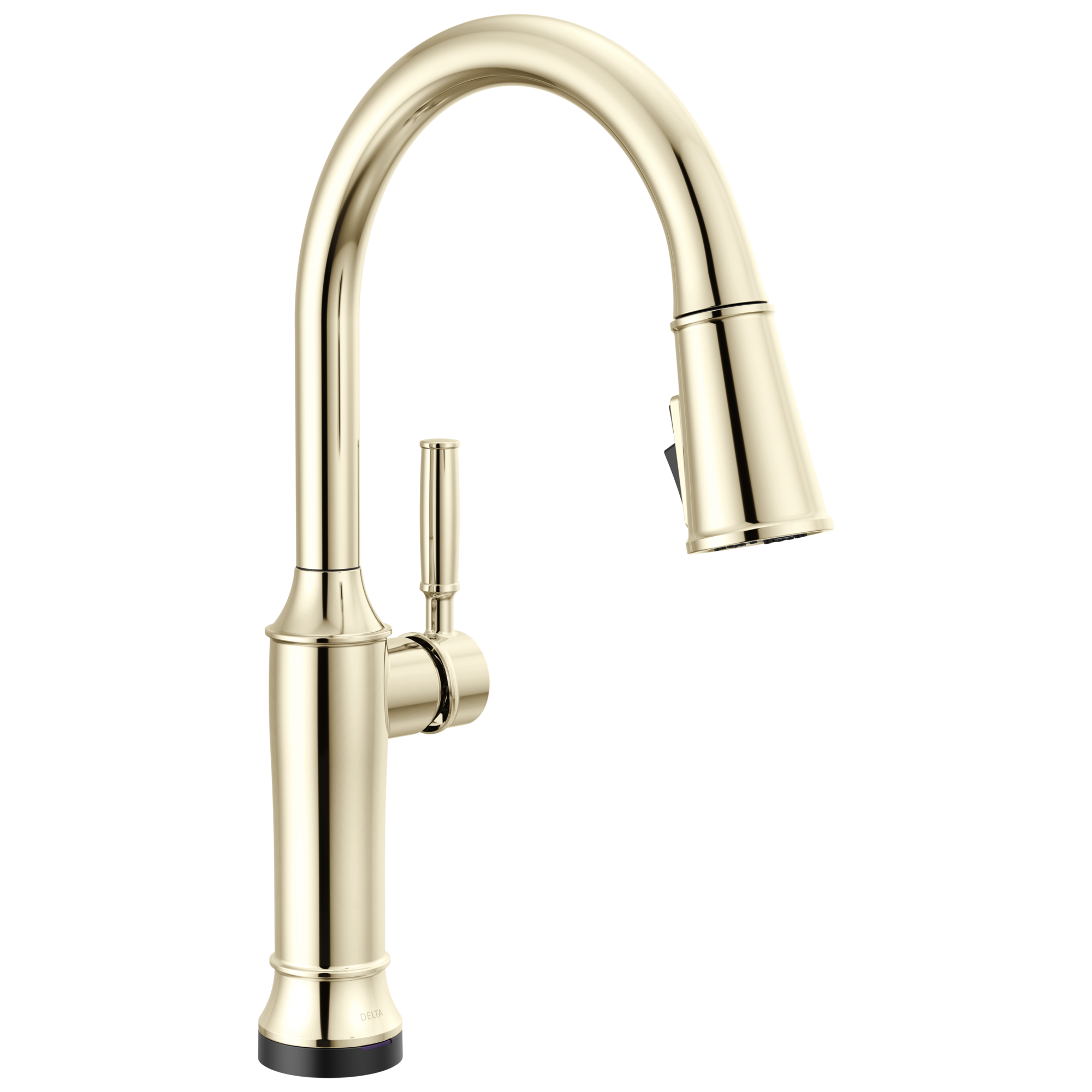 Delta Faucet Renaldie Touch2o Kitchen Faucet with Touchless Technology - Lumicoat Polished Nickel