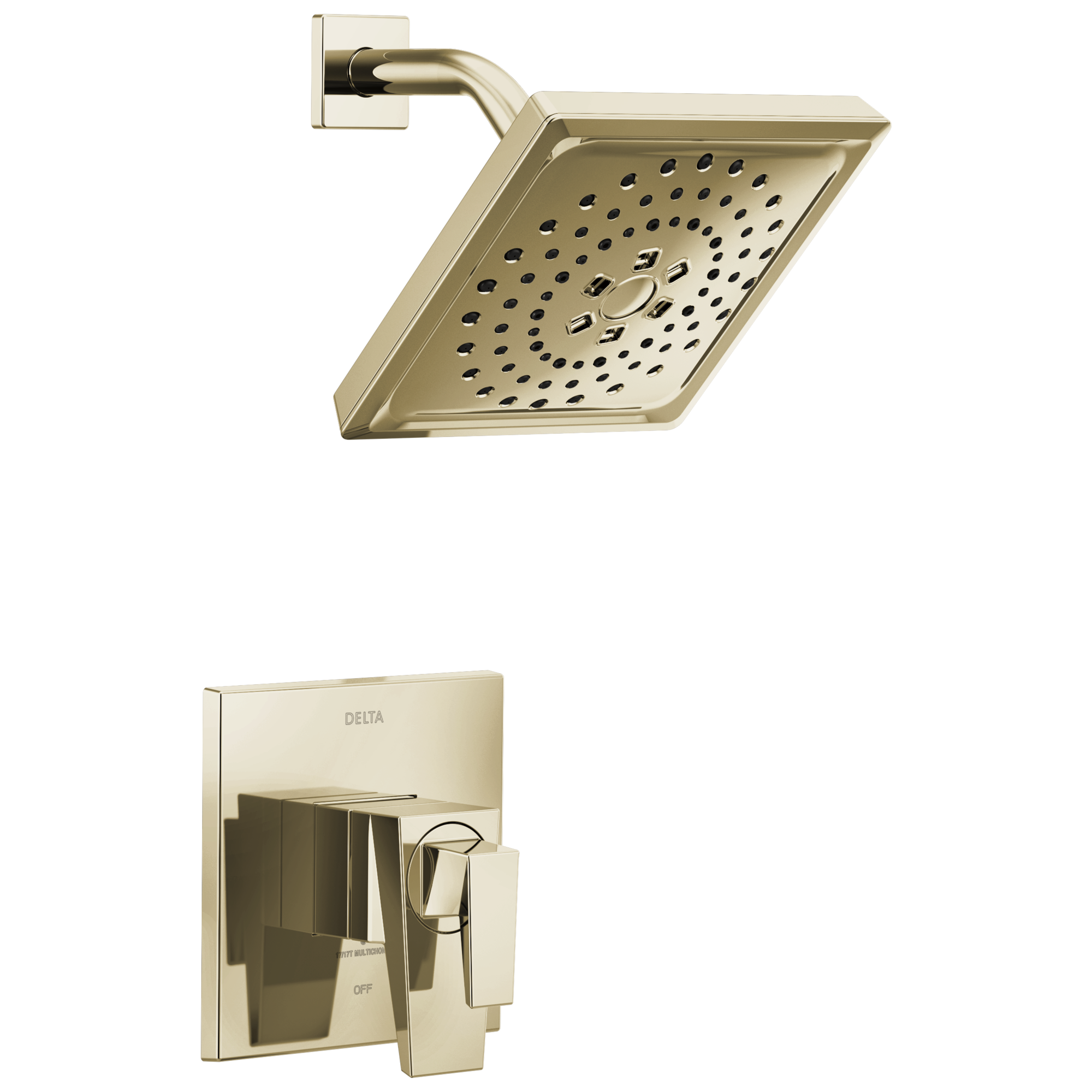 Delta Faucet Trilliane 17 Series H2okinetic Shower Only Trim - Lumicoat Polished Nickel