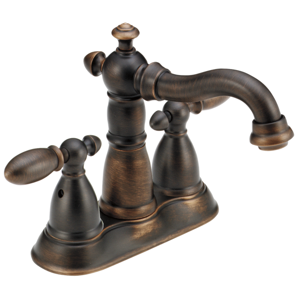 Two Handle Centerset Bathroom Faucet in Venetian Bronze 25955LF-RB