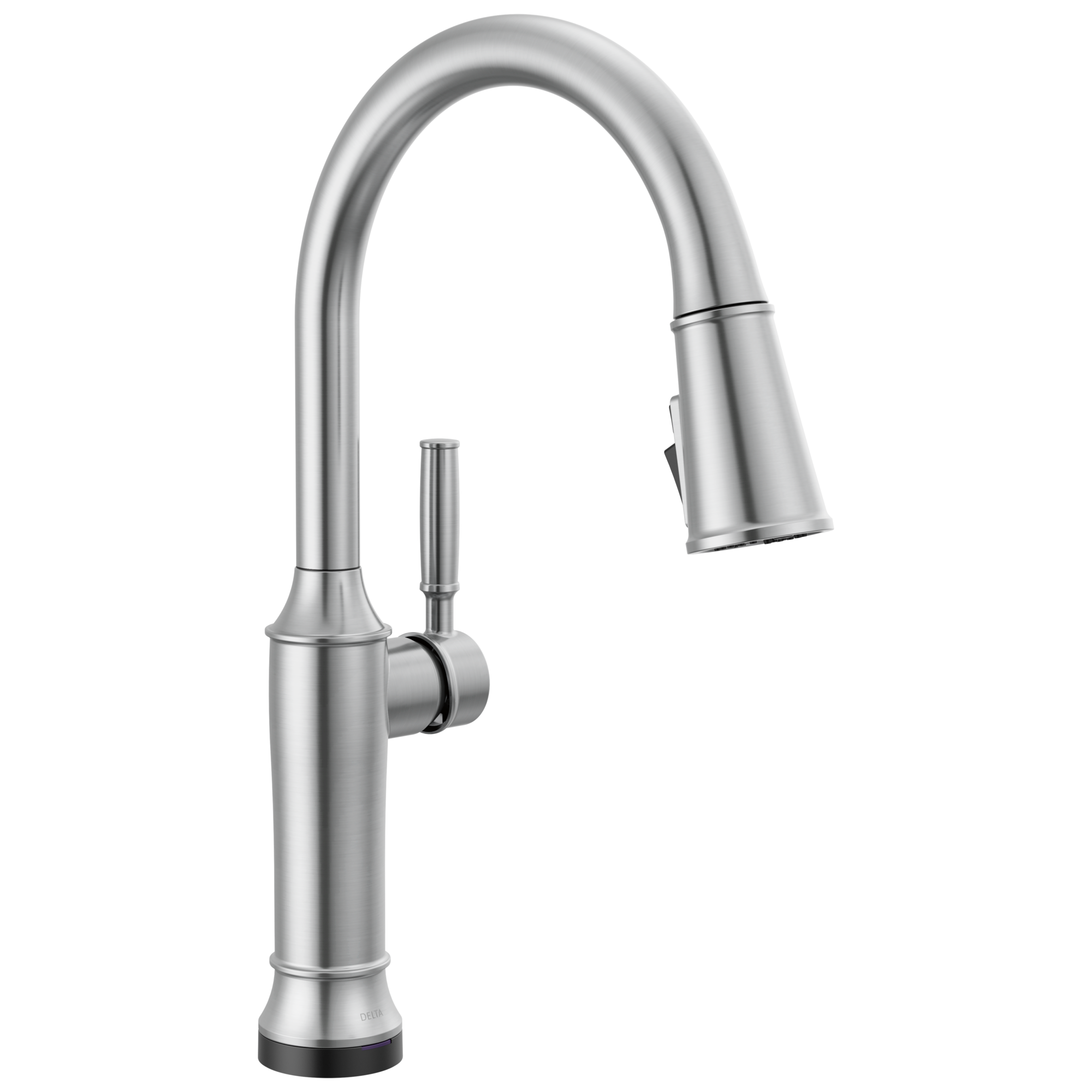 Delta Faucet Renaldie Touch2o Kitchen Faucet with Touchless Technology - Lumicoat Arctic Stainless