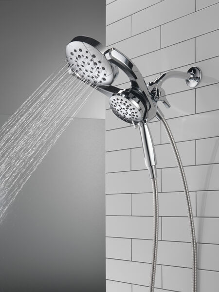 HydroRain® 4-Setting Two-In-One Shower Head, image 8