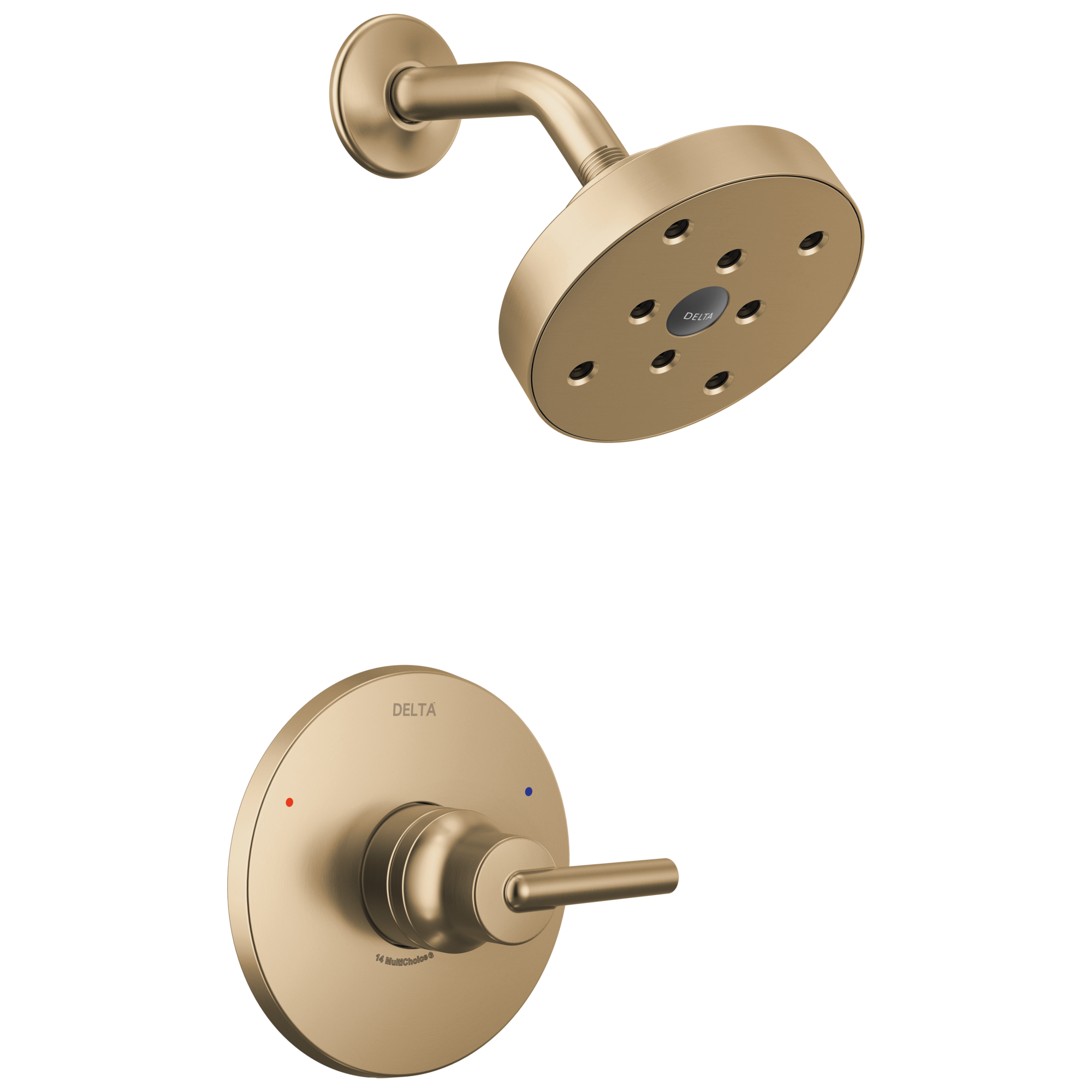 Delta Faucet Trinsic Monitor 14 Series H2OKineticShower Trim - Champagne Bronze