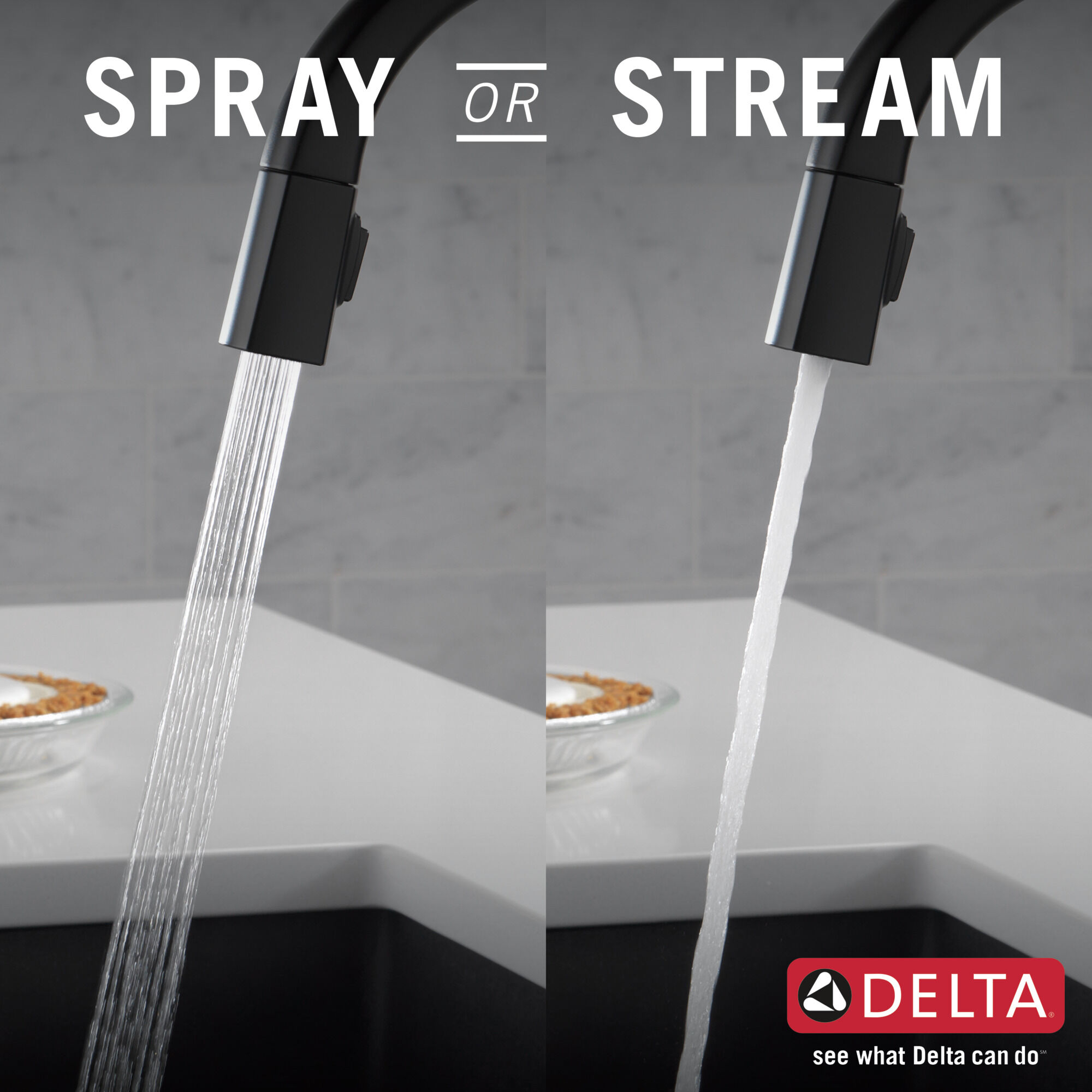 Single Handle Pull-Down Kitchen Faucet With Touch2O® Technology in