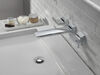Two Handle Wall Mount Bathroom Faucet Trim