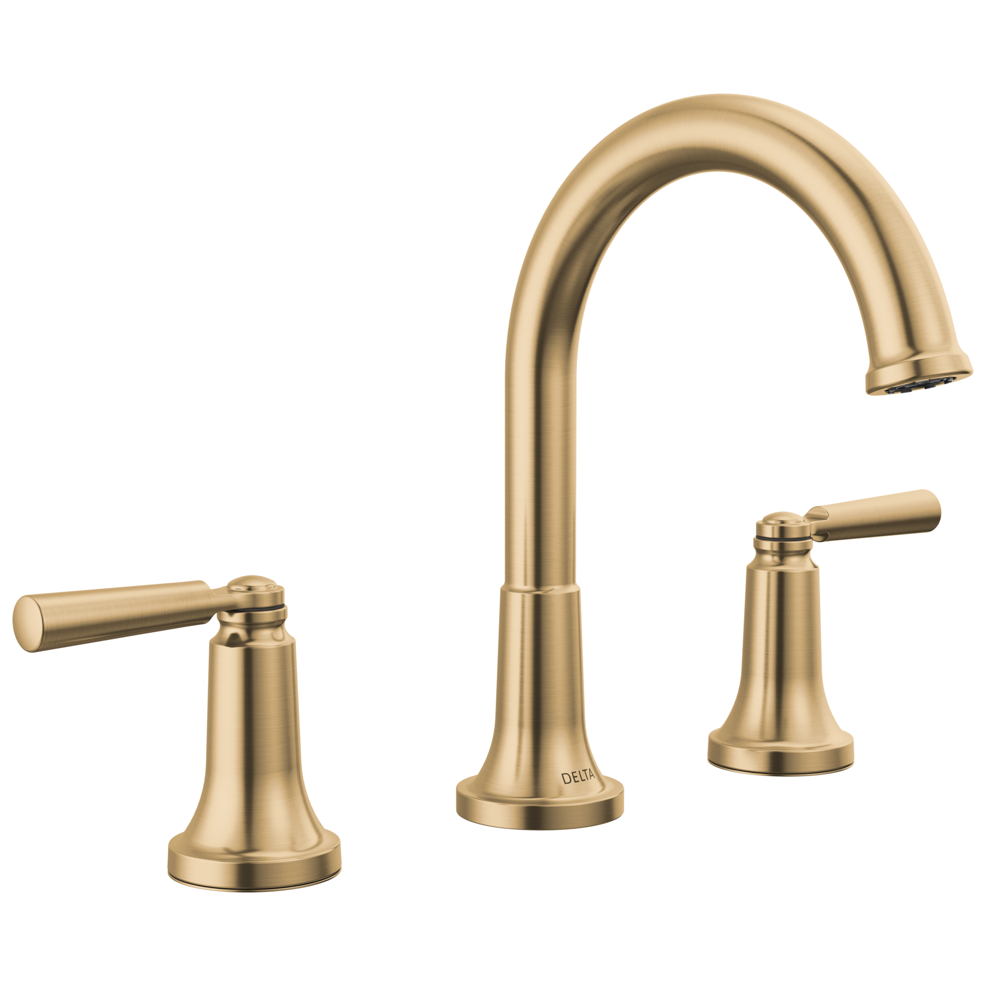 Grifo Para Baño Delta Saylor 2535-CZMPU-DST - Color Champagne Bronze, Tecnología Diamond Seal