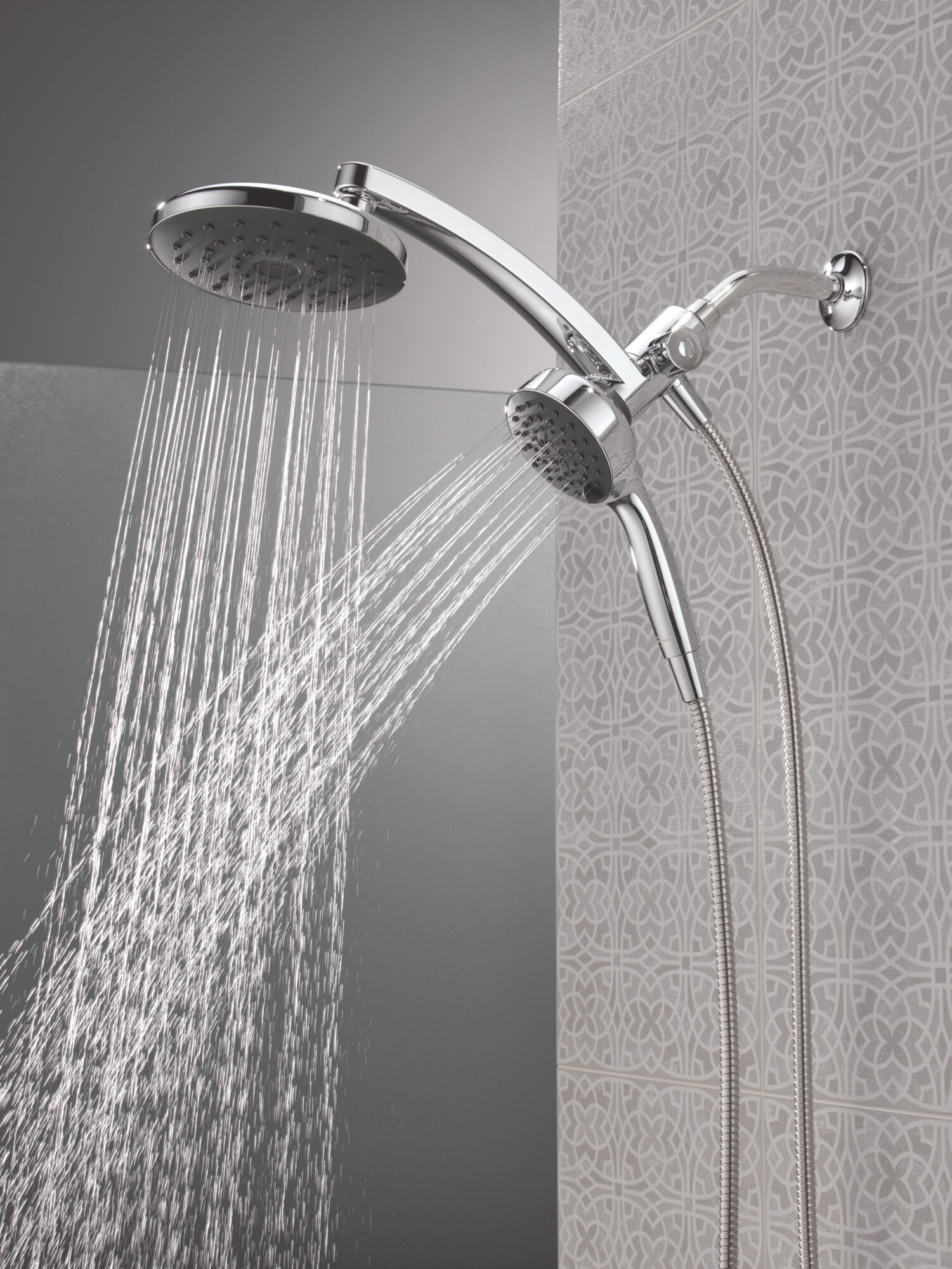 PivotPro™ 3-in-1 Combination Shower with TouchClean® Spray Face in