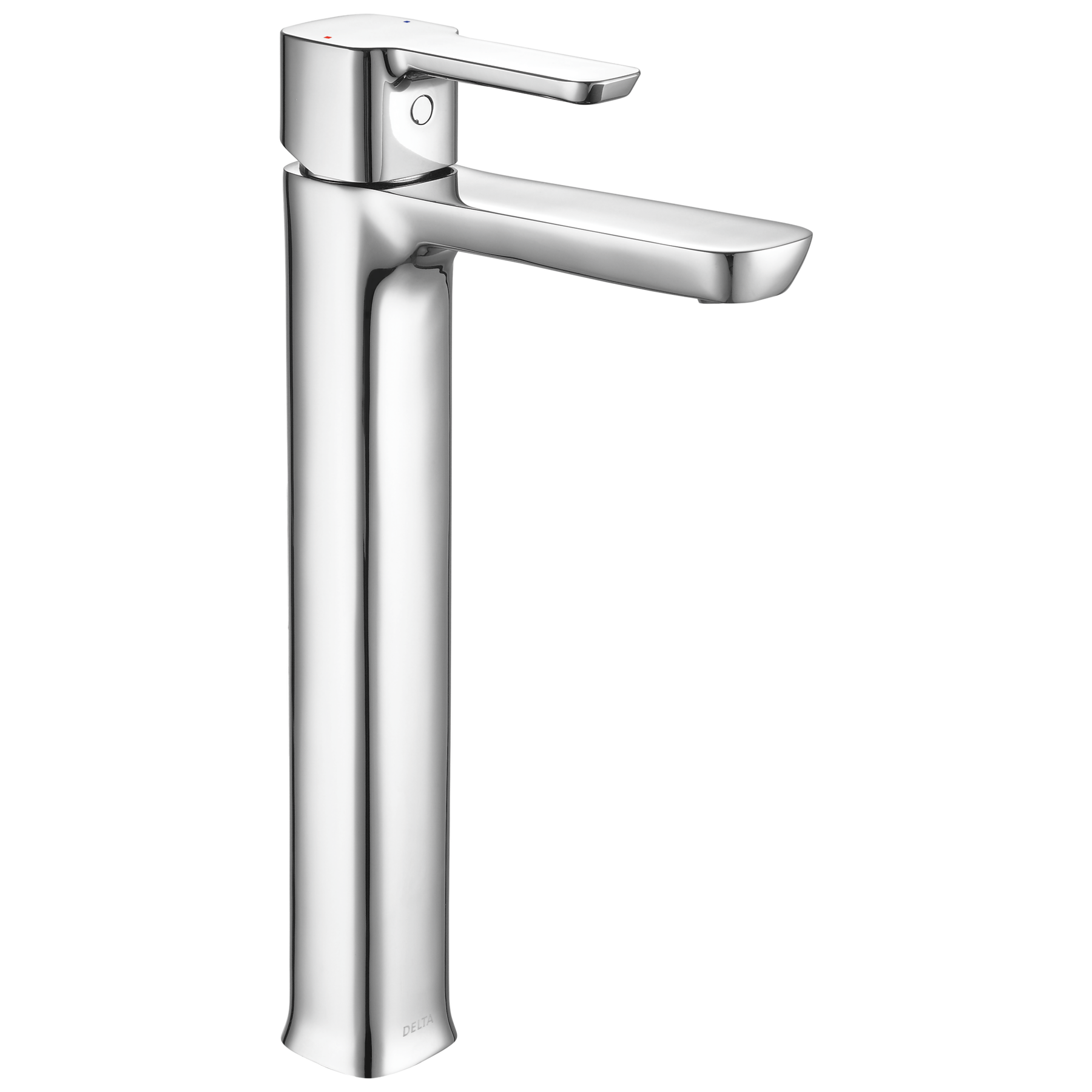 Single Handle Bathroom Faucet with Riser in Chrome 33925-P | Delta Faucet