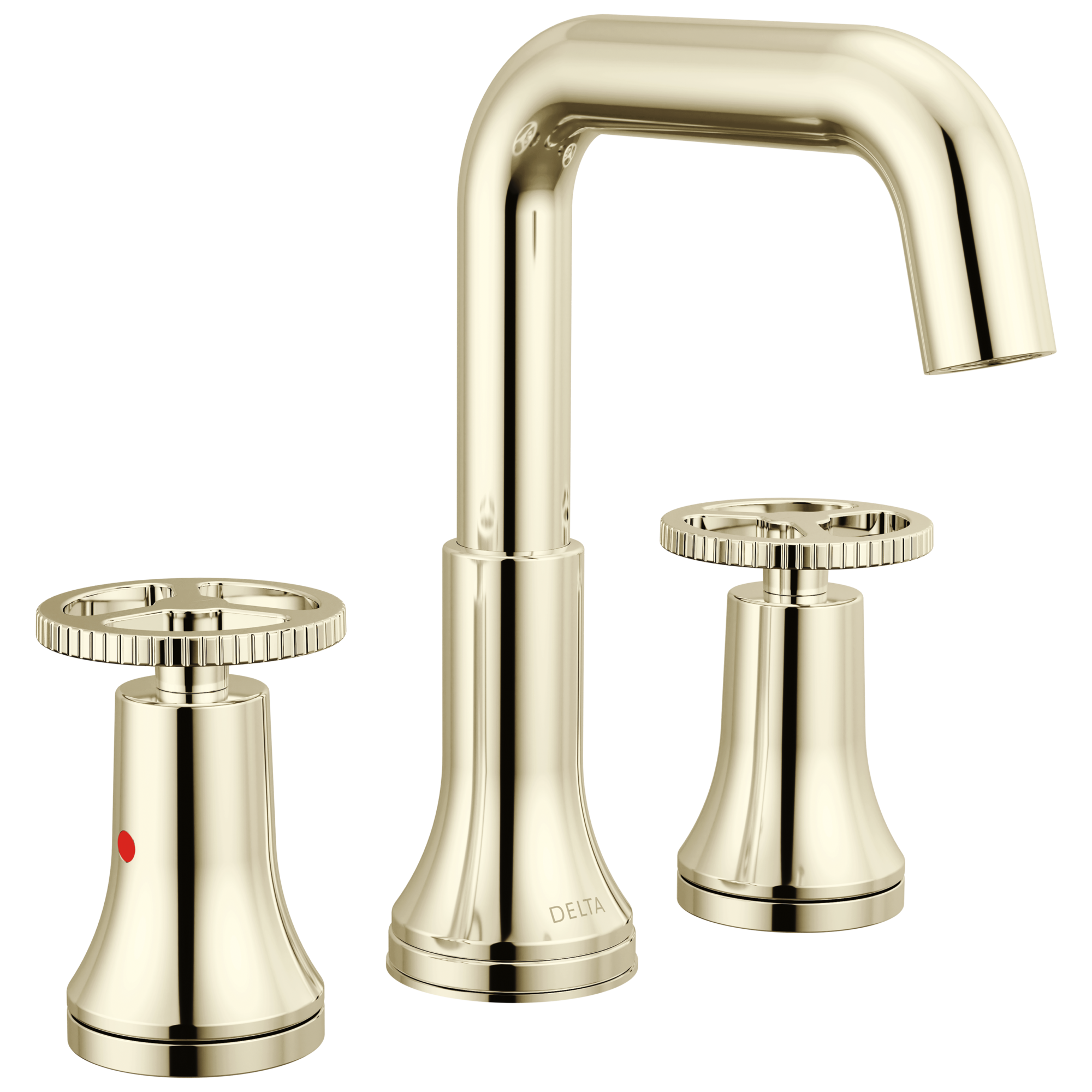 Delta Faucet Trinsic Two Handle Widespread Bathroom Faucet - Polished Nickel