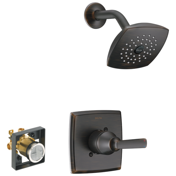 Shower Trim with Rough Bundle in Oil Rubbed Bronze FVS14264RB Delta