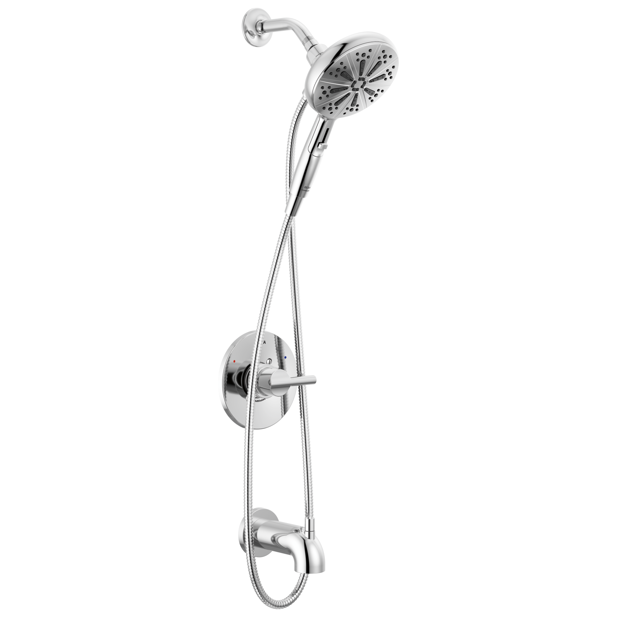 Delta Faucet Nicoli™ Tub and Shower Faucet - Monitor 14 Series - SureDock Hand Shower - 1.75 GPM in Chrome