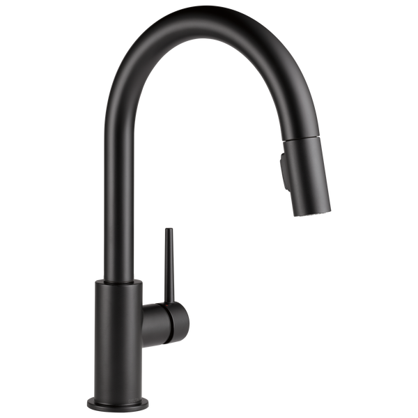 Single Handle Pull-Down Kitchen Faucet (Recertified) in Matte
