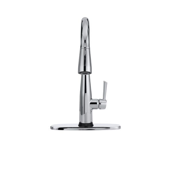 Single Handle Pull-Down Kitchen Faucet with Touch<sub>2</sub>O&reg; Technology Technology (Recertified)