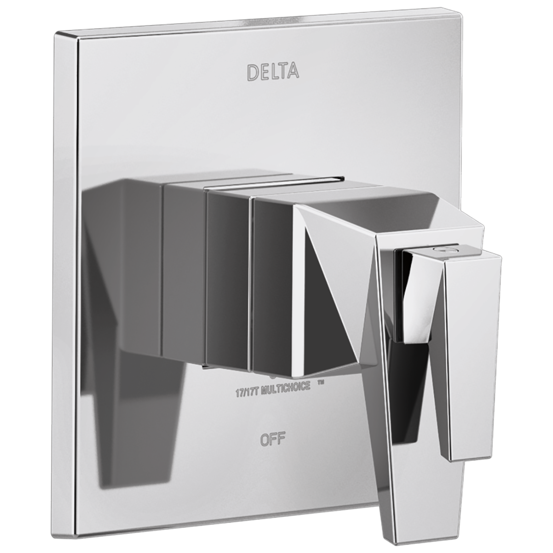 Contemporary Two Handle TempAssure® 17T Series Valve Trim with 3